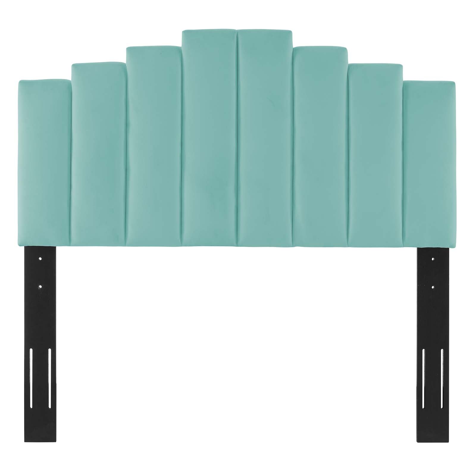 Noelle Performance Velvet Twin Headboard By Modway | Headboards | Modishstore-18