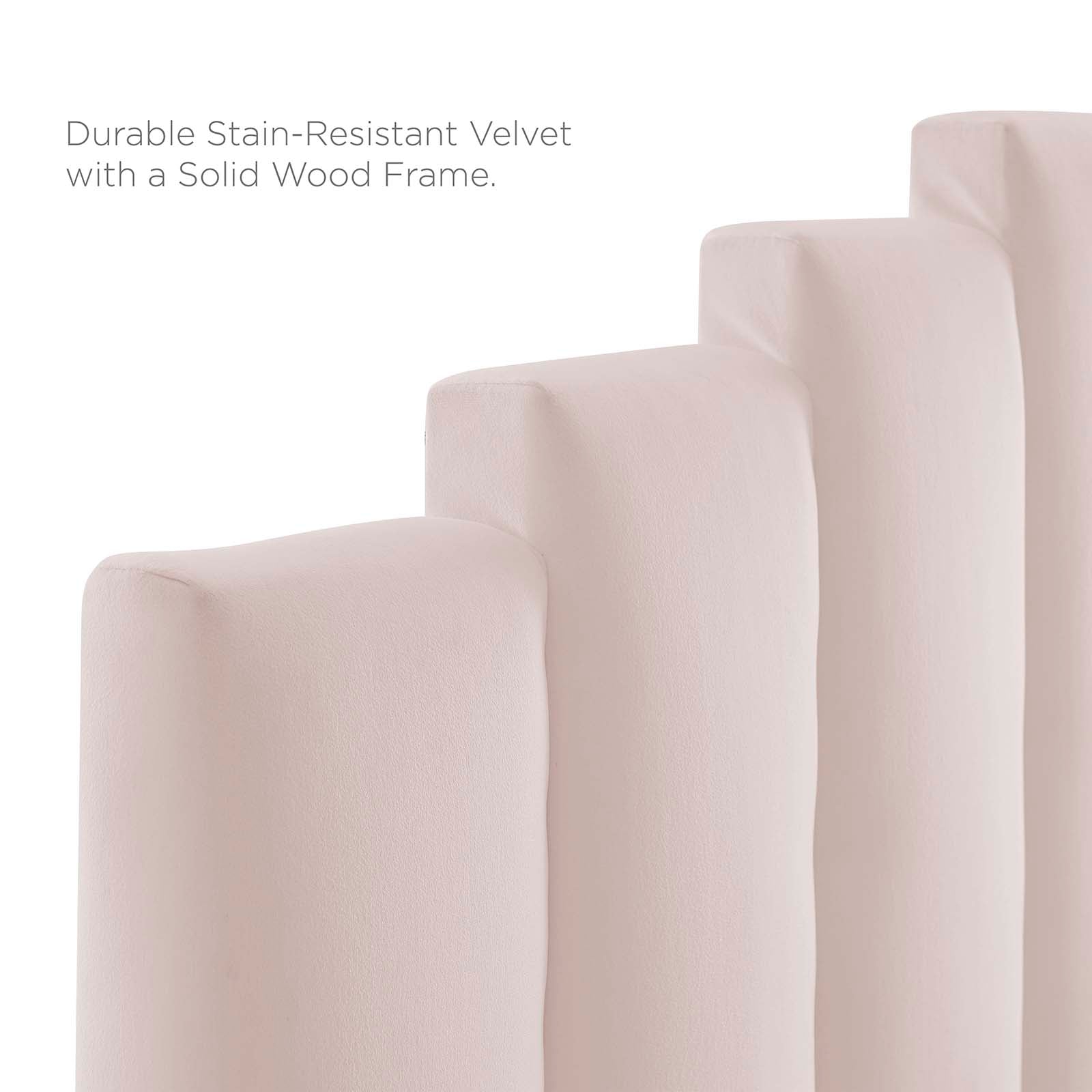 Noelle Performance Velvet Twin Headboard By Modway | Headboards | Modishstore-30