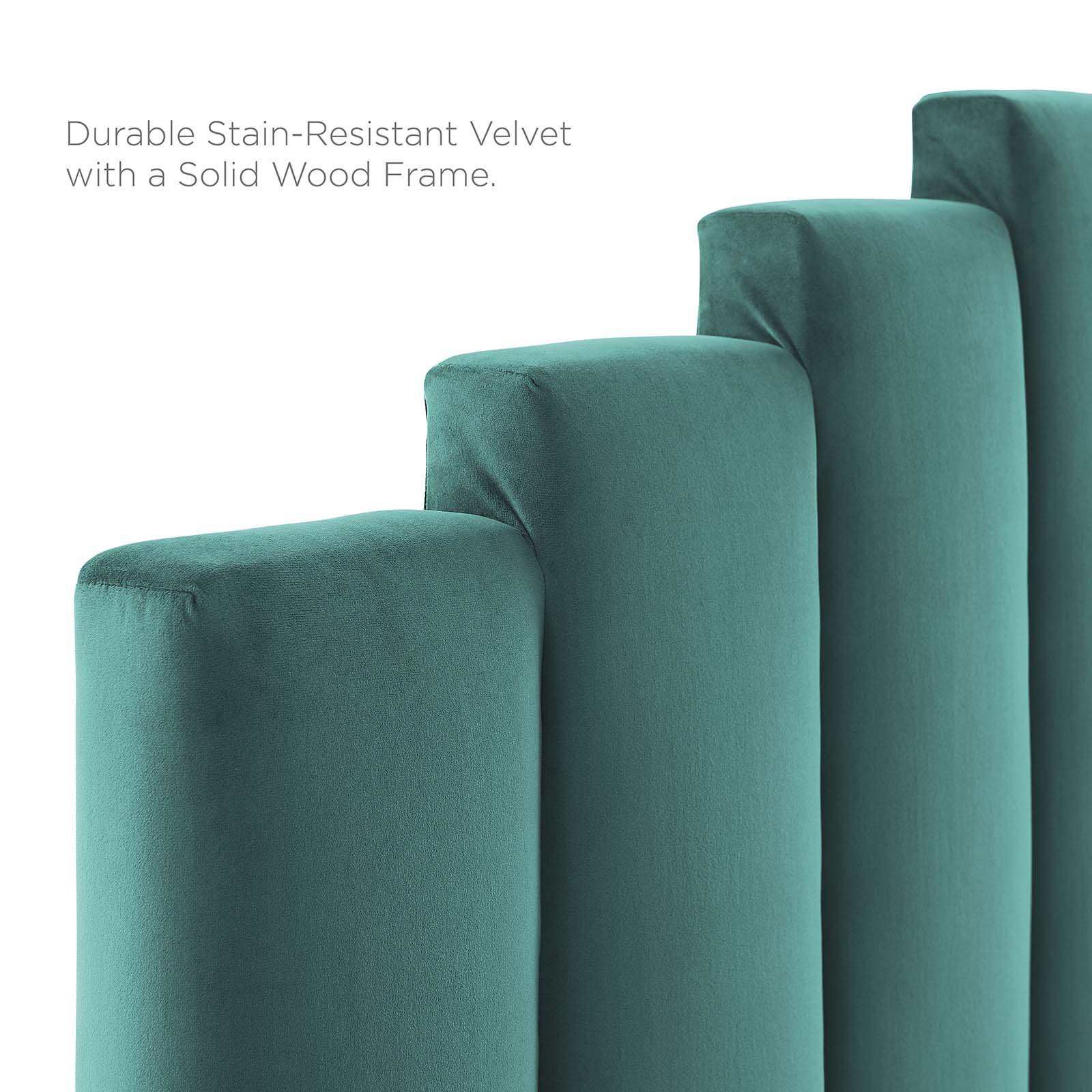 Noelle Performance Velvet Twin Headboard By Modway | Headboards | Modishstore-35