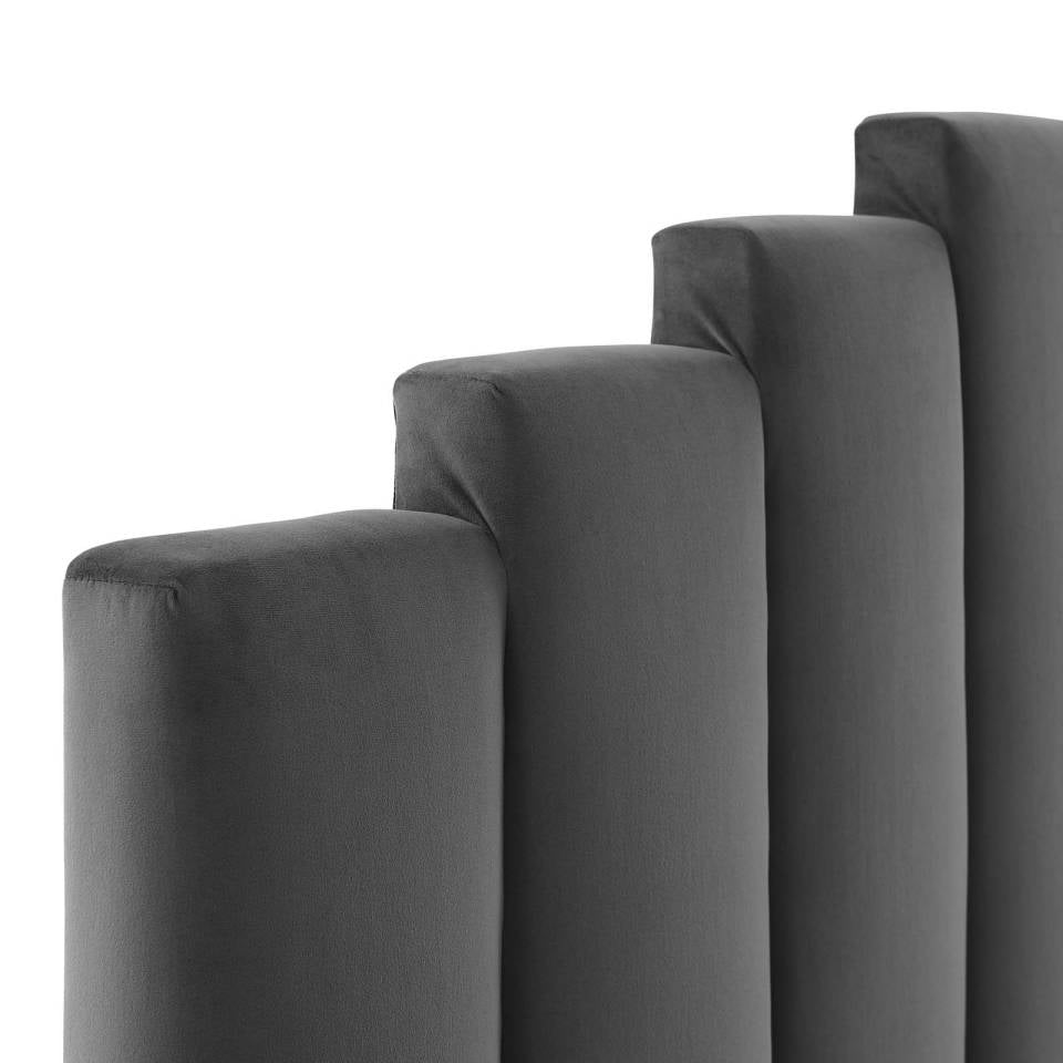 Modway Noelle Performance Velvet Full/Queen Headboard | Headboards | Modishstore-5