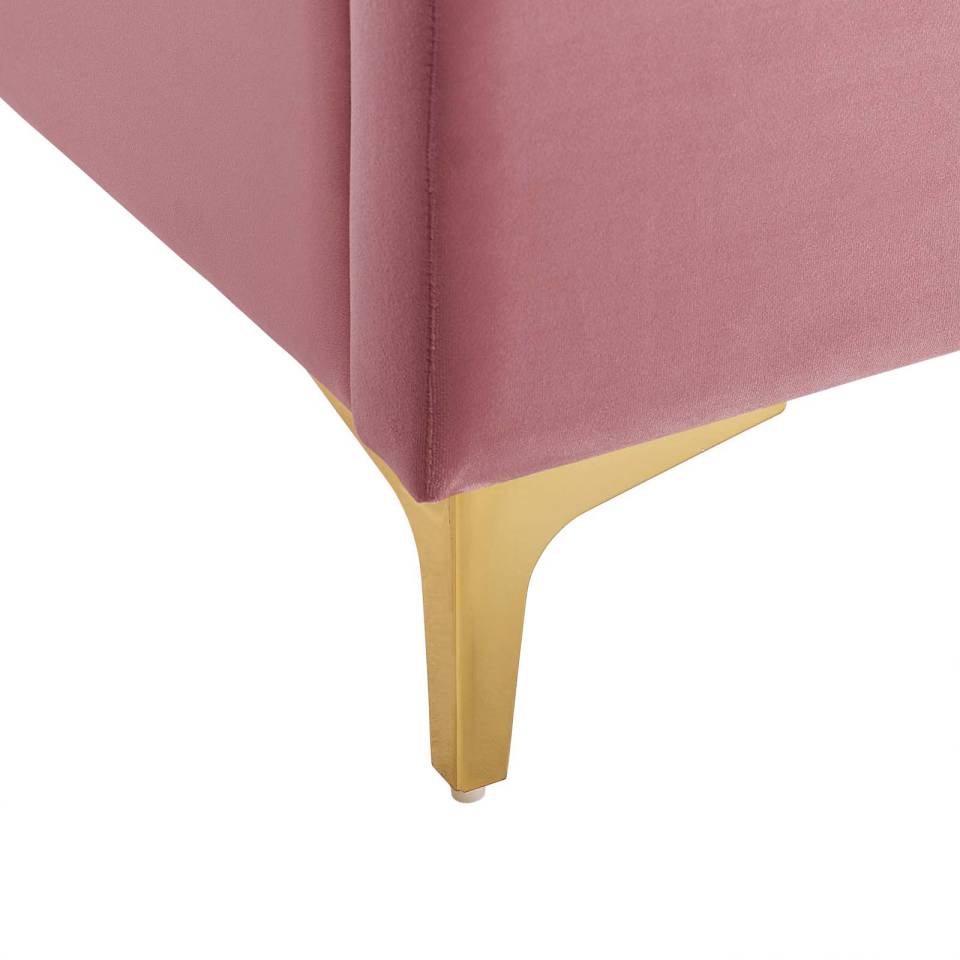 Modway Olivia Queen Performance Velvet Platform Bed | Beds | Modishstore-7