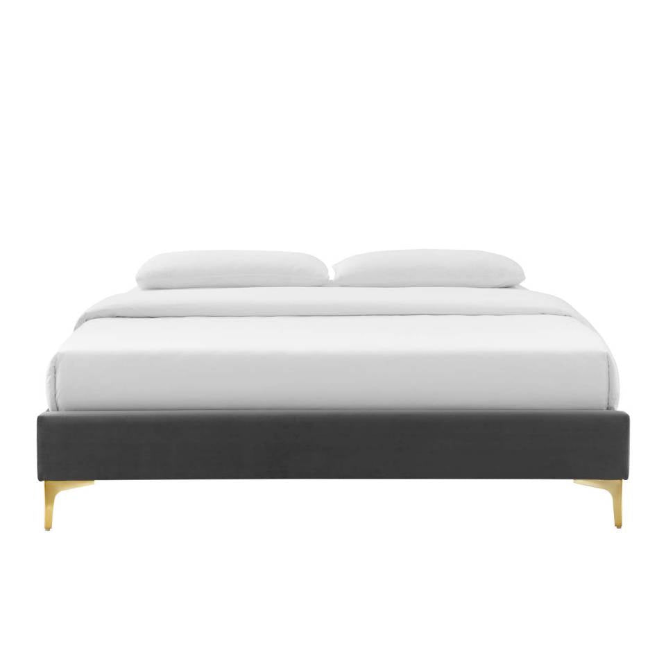 Modway Sutton Twin Performance Velvet Bed Frame | Beds | Modishstore-5