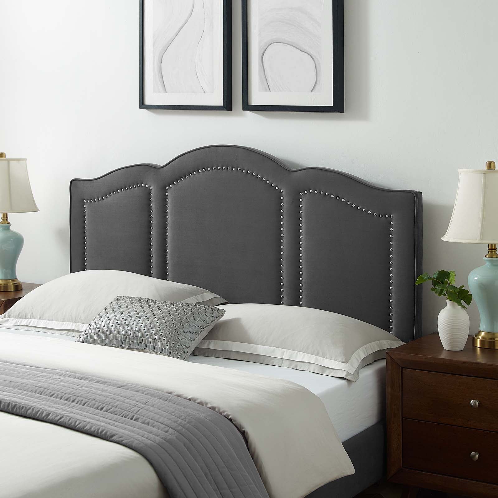Cecilia Full/Queen Performance Velvet Headboard By Modway | Headboards