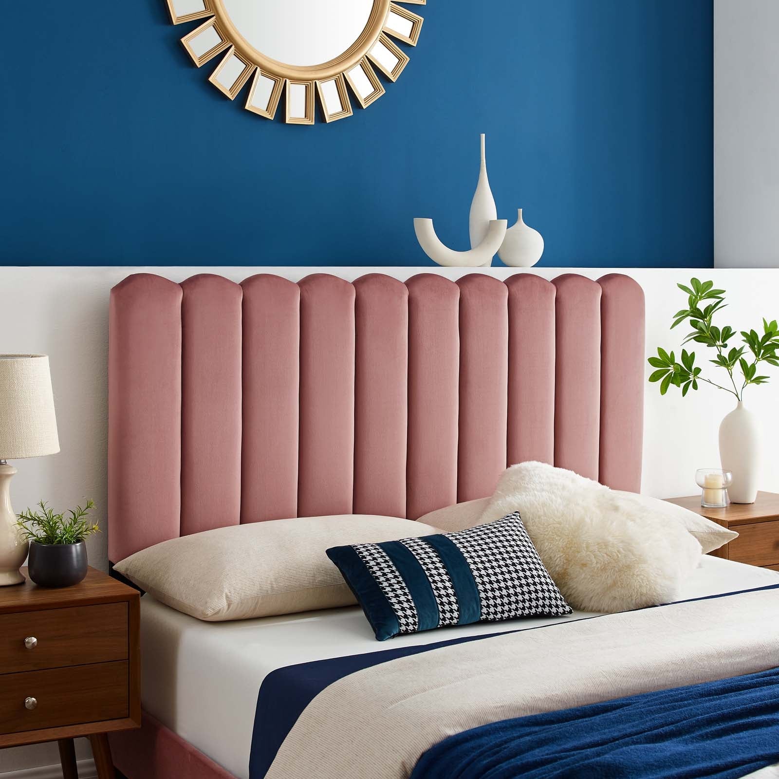 Modway Delilah Performance Velvet King/California King Headboard | Headboards | 