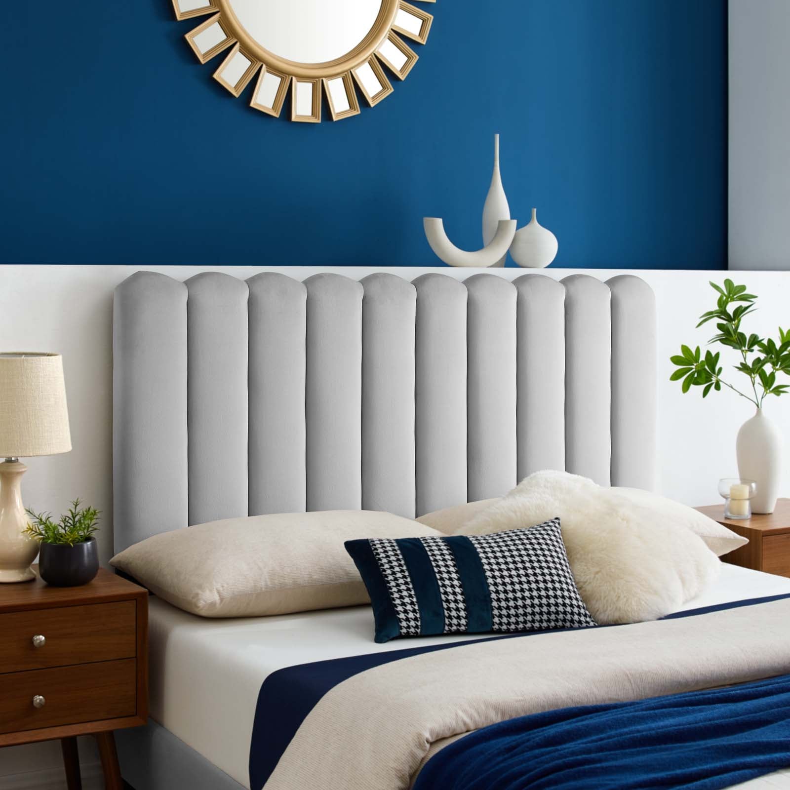 Modway Delilah Performance Velvet King/California King Headboard | Headboards | 