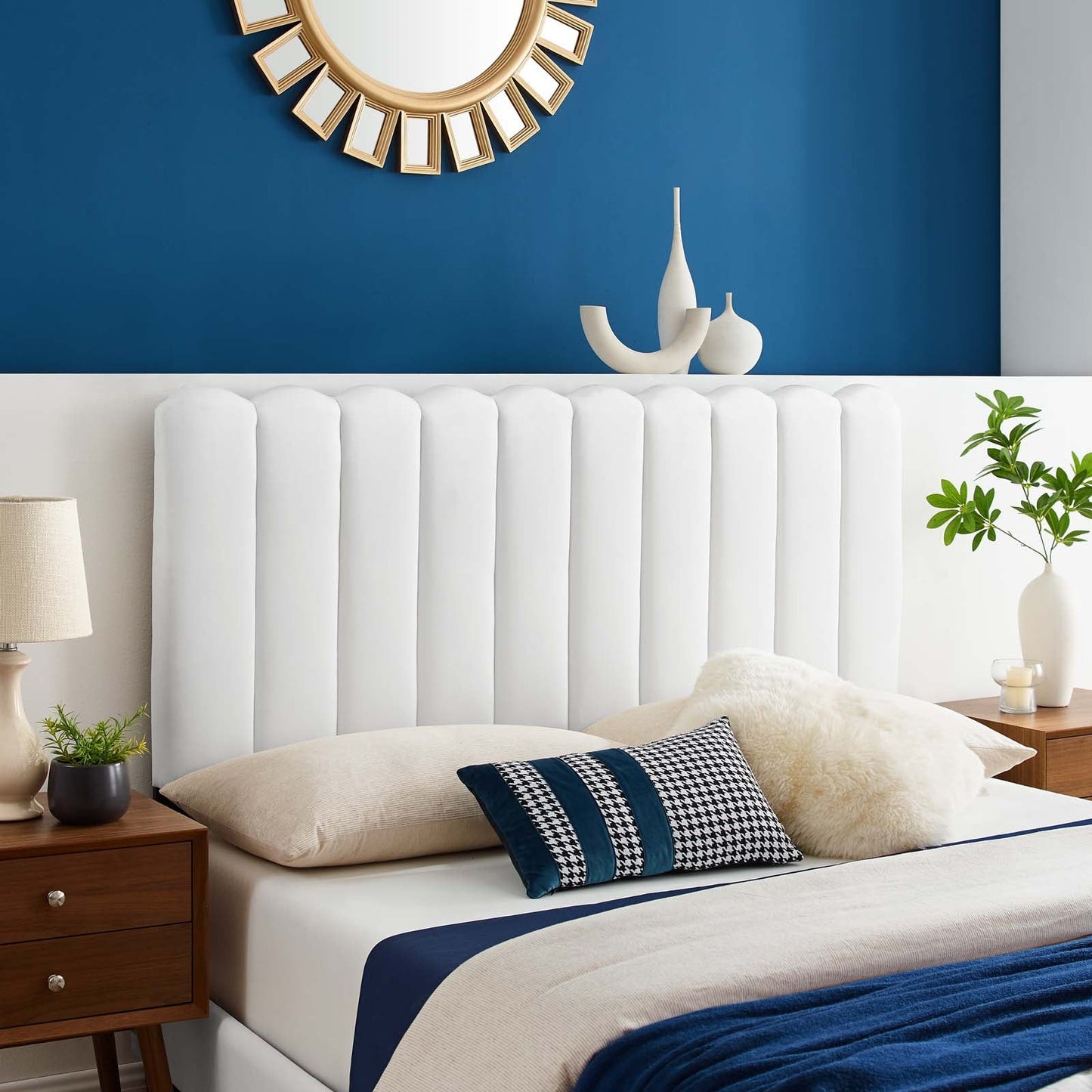 Modway Delilah Performance Velvet King/California King Headboard | Headboards | 