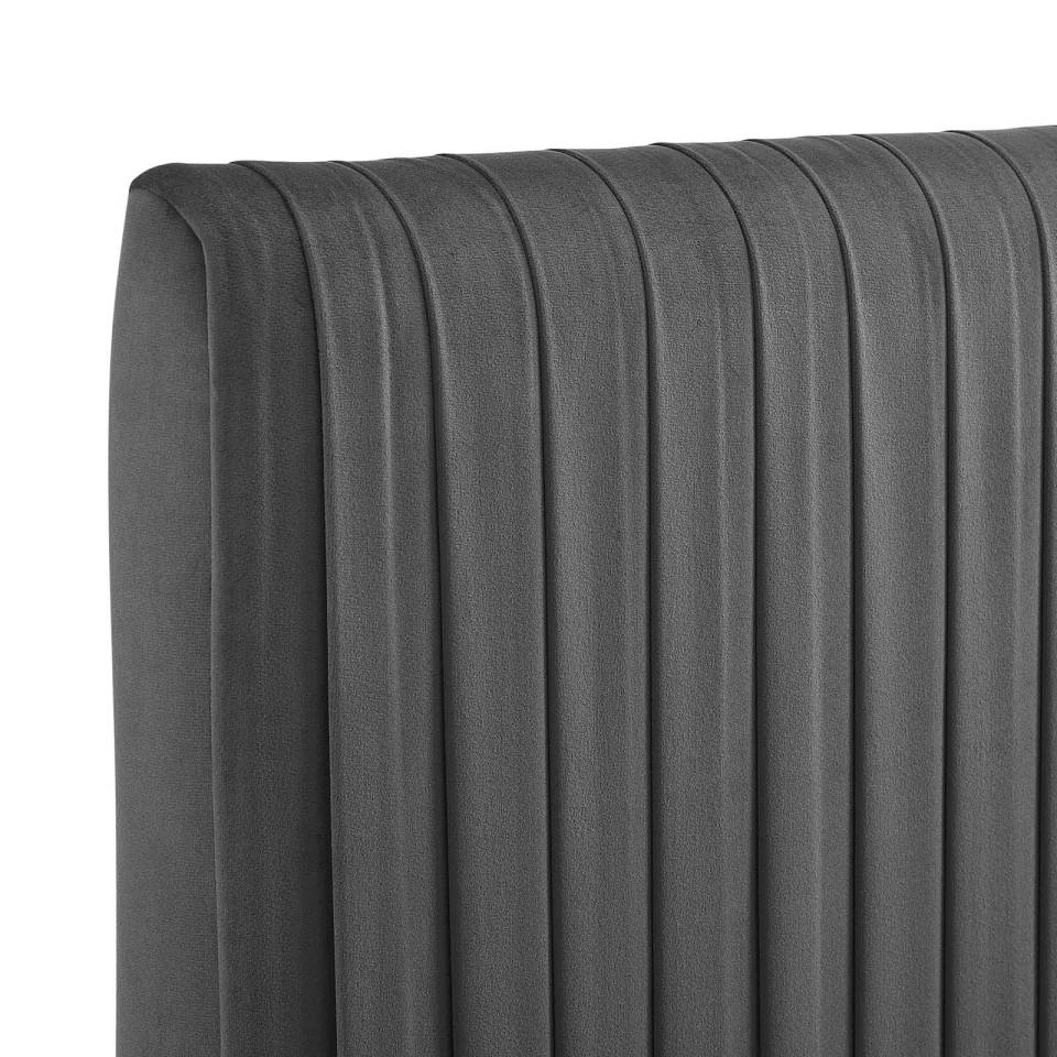 Modway Eloise Channel Tufted Performance Velvet Twin Headboard | Headboards | 