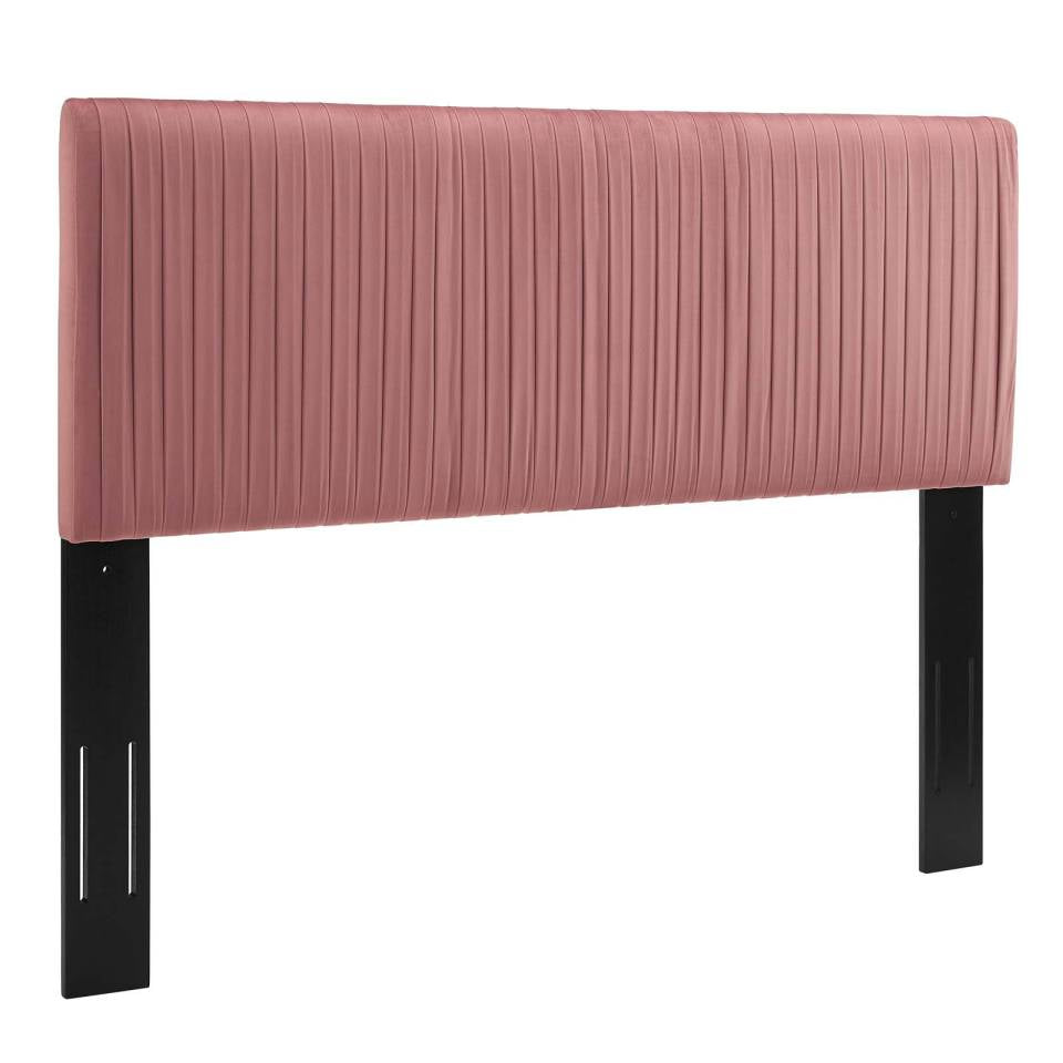Modway Eloise Channel Tufted Performance Velvet Twin Headboard | Headboards | 