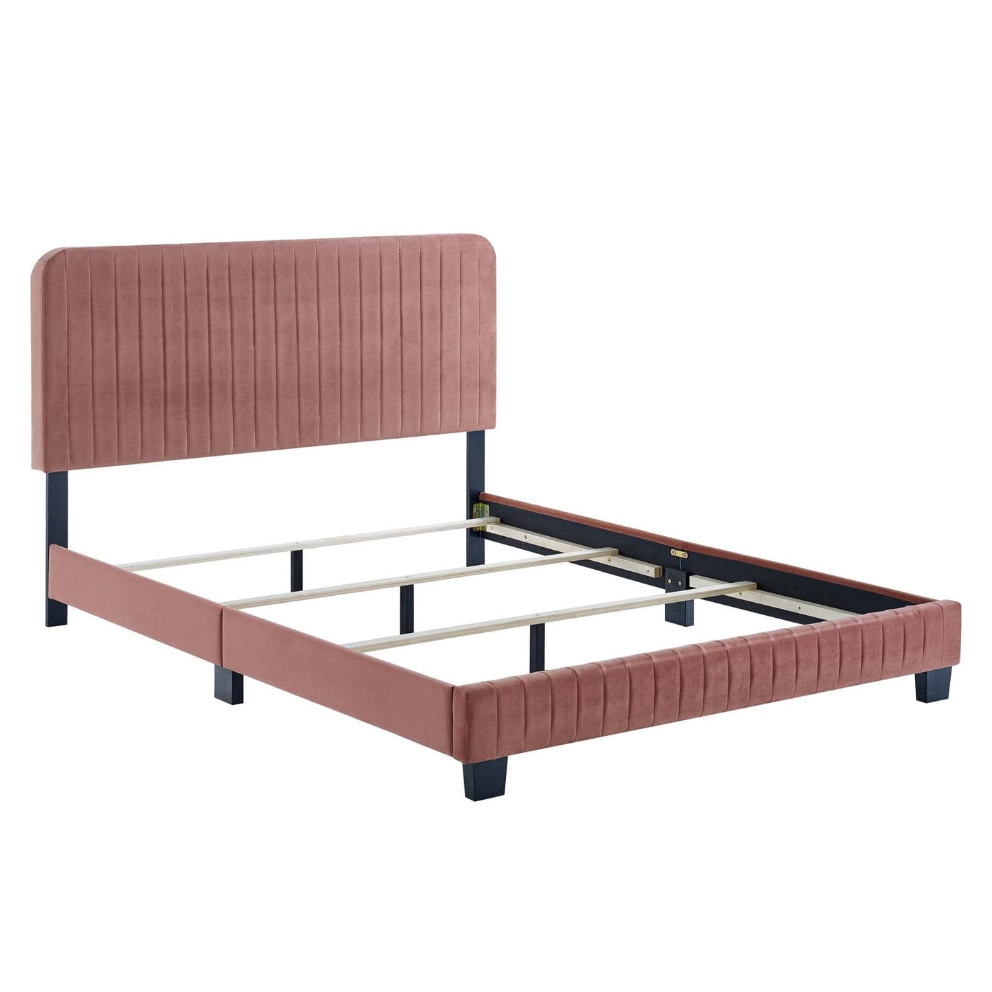 Modway Celine Channel Tufted Performance Velvet Queen Bed | Beds | 