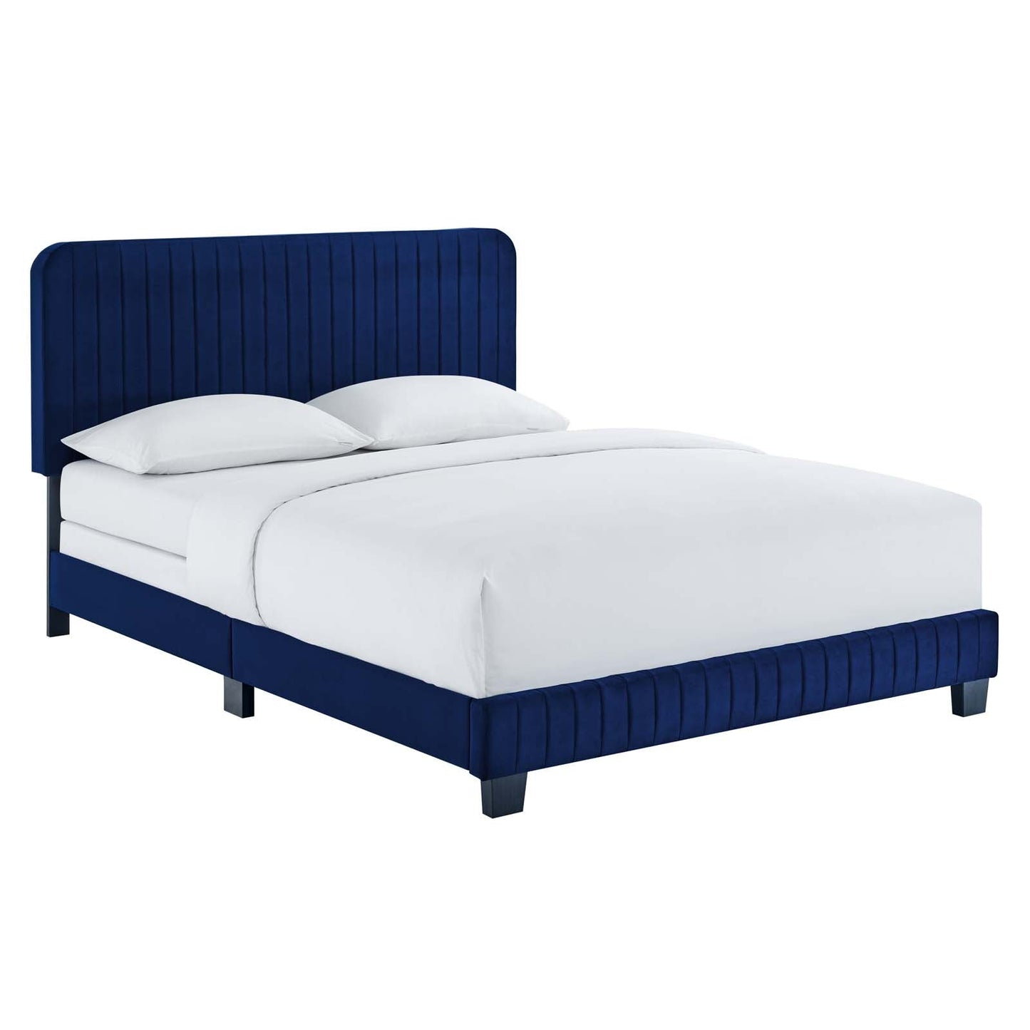 Modway Celine Channel Tufted Performance Velvet Queen Bed | Beds | 