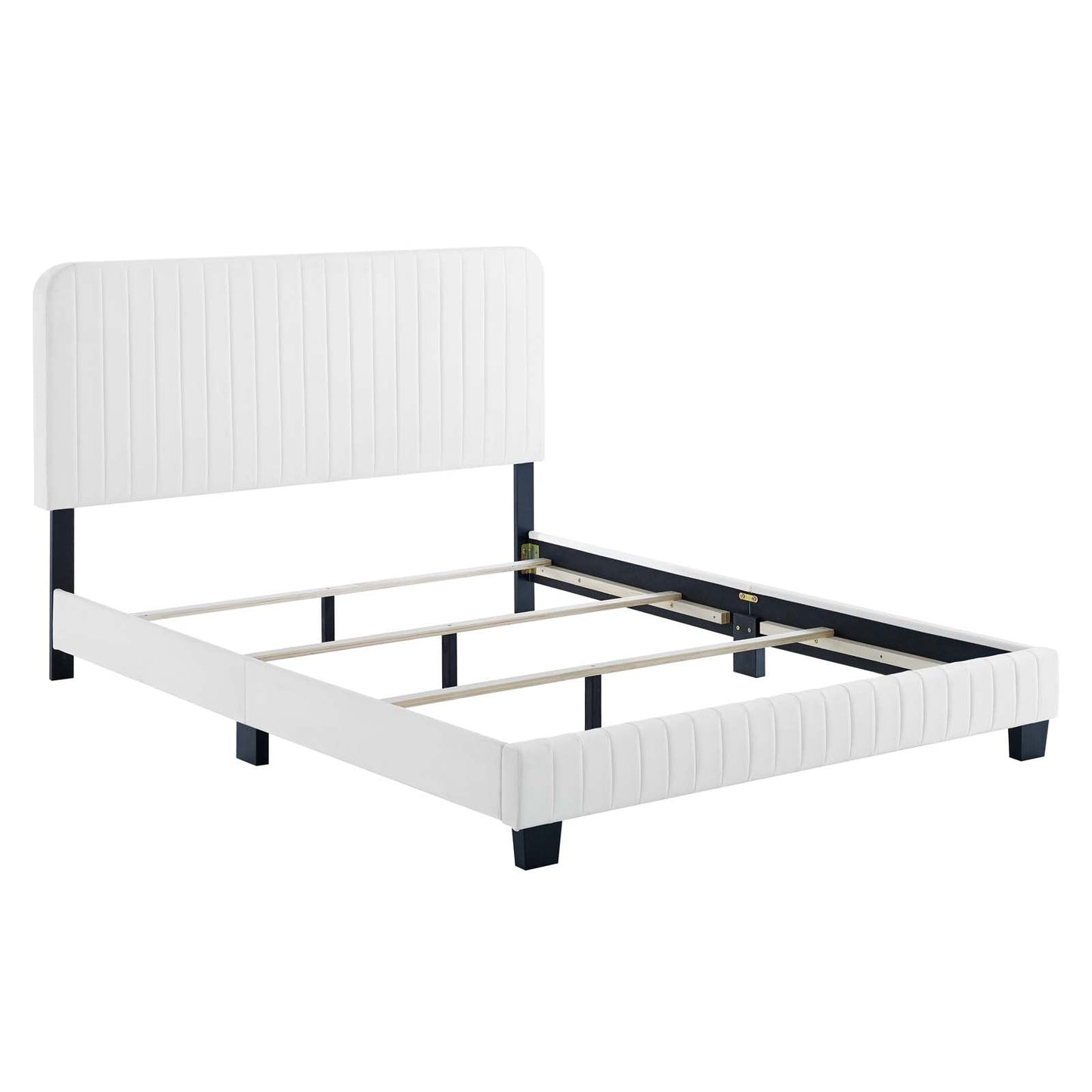 Modway Celine Channel Tufted Performance Velvet Queen Bed | Beds | 