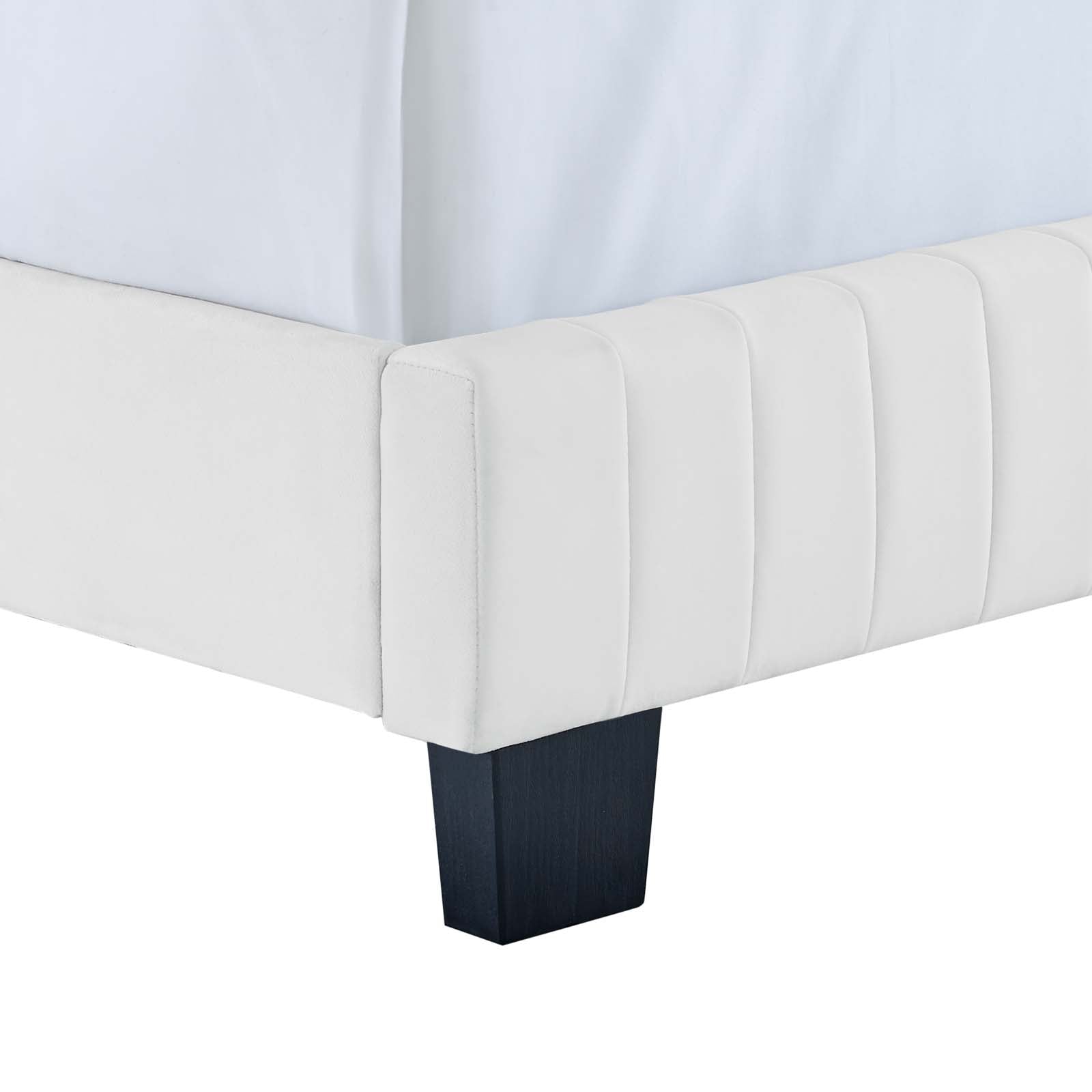 Modway Celine Channel Tufted Performance Velvet Queen Bed | Beds | 