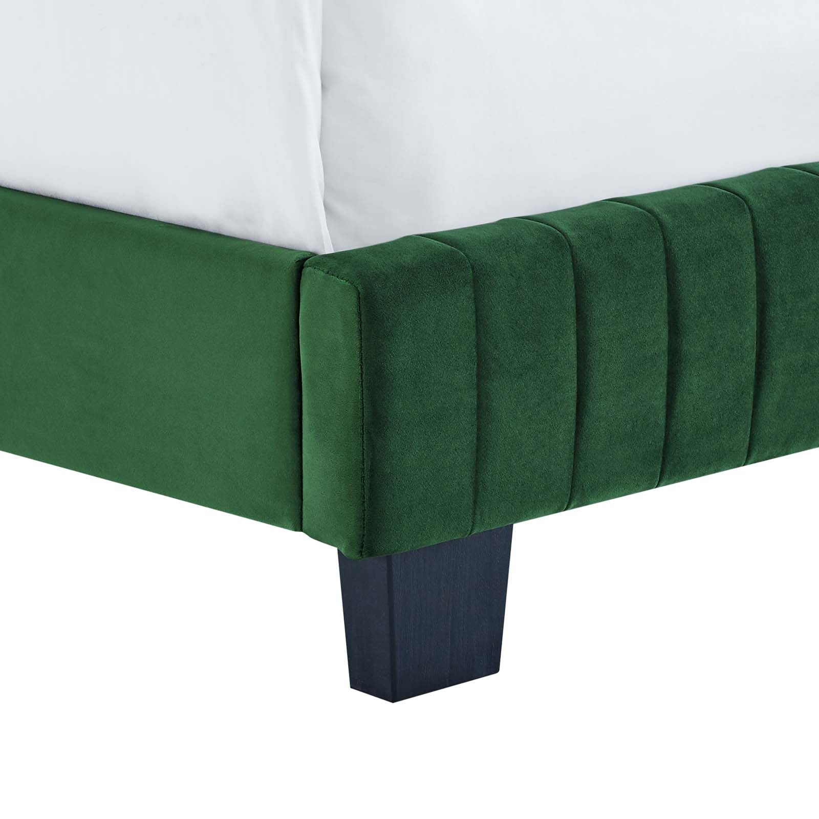 Modway Celine Channel Tufted Performance Velvet Full Bed | Beds | 