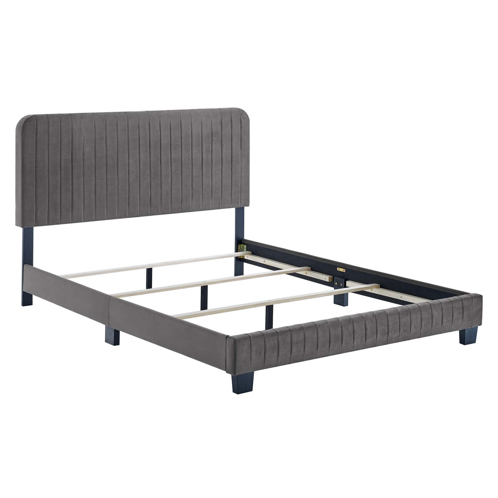 Modway Celine Channel Tufted Performance Velvet Full Bed | Beds | 