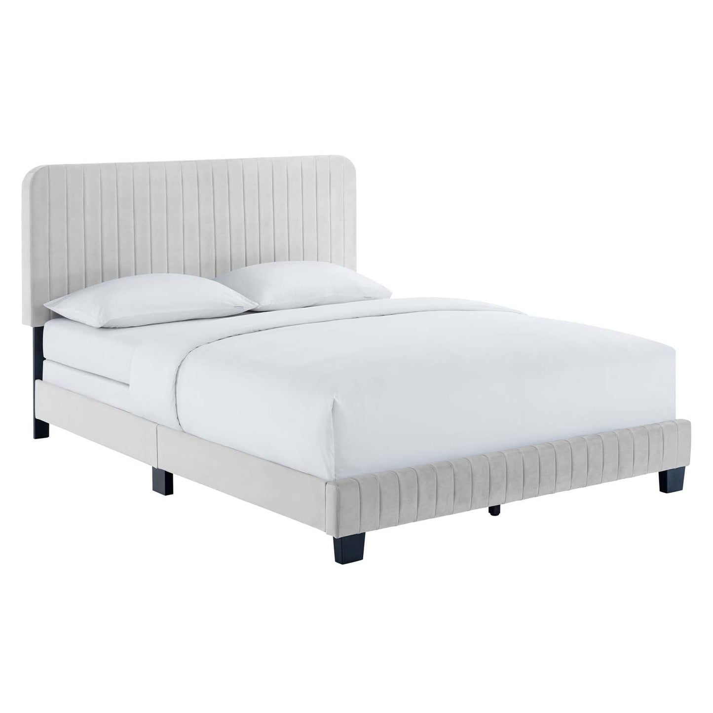 Modway Celine Channel Tufted Performance Velvet Full Bed | Beds | 