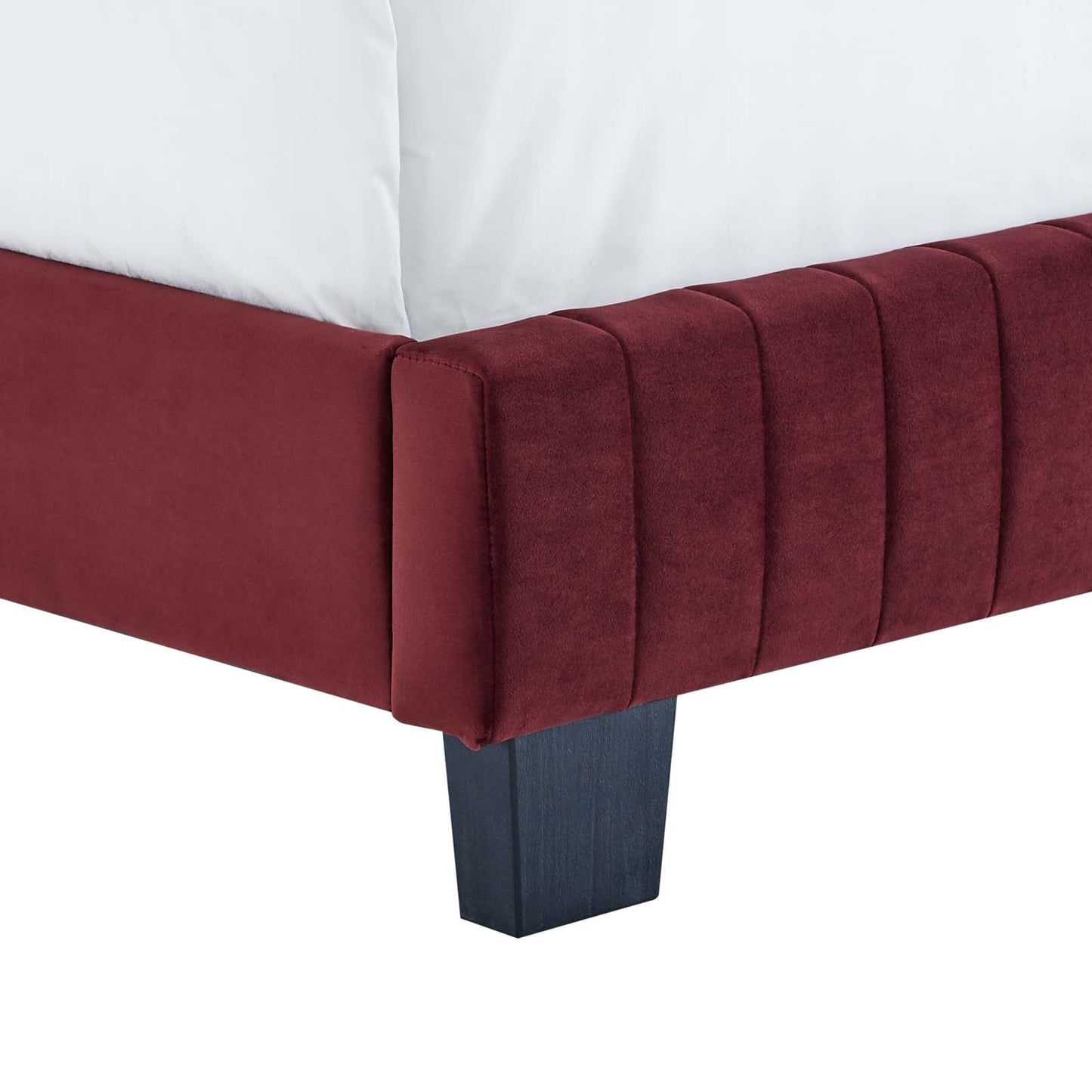 Modway Celine Channel Tufted Performance Velvet Full Bed | Beds | 