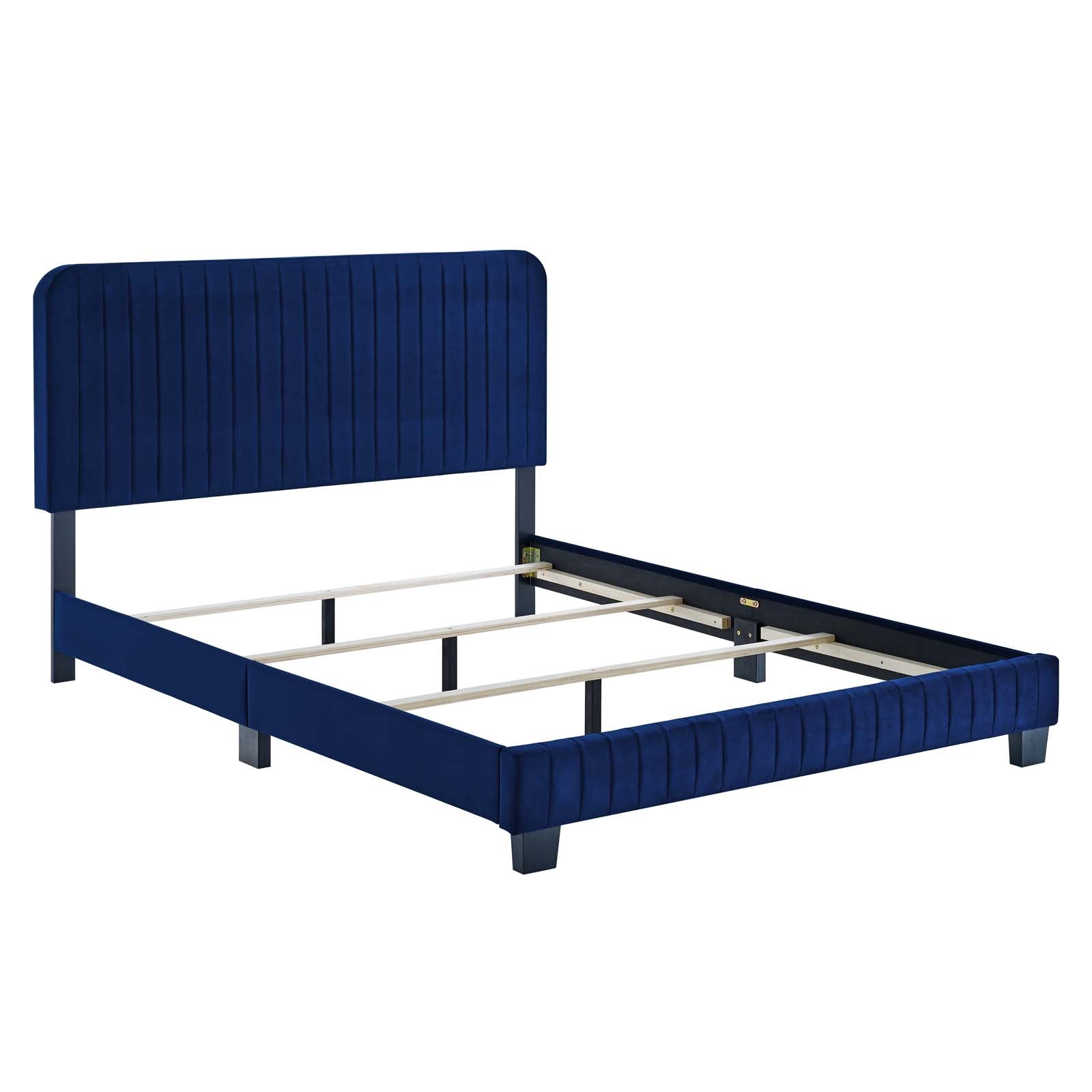 Modway Celine Channel Tufted Performance Velvet Full Bed | Beds | 