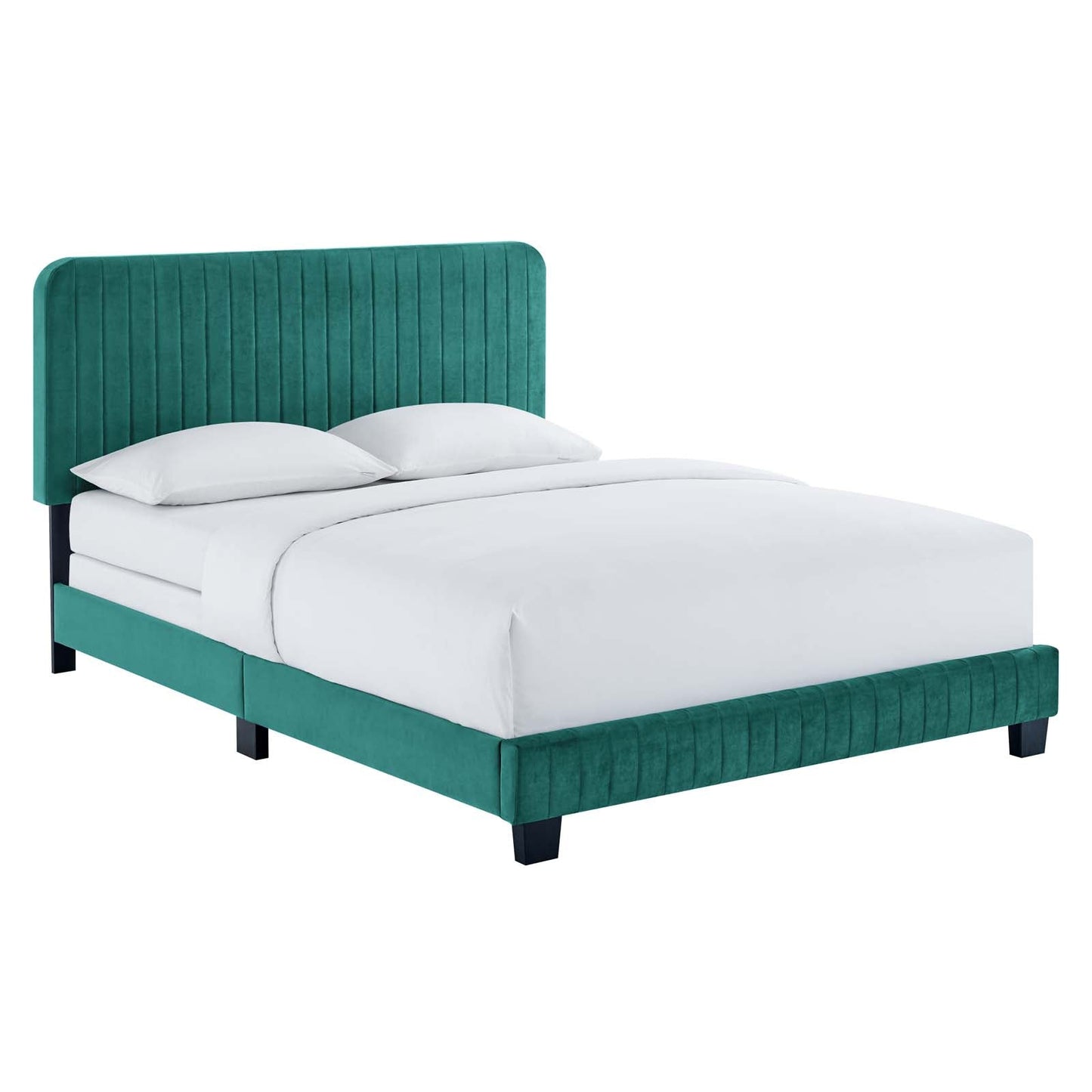 Modway Celine Channel Tufted Performance Velvet Full Bed | Beds | 