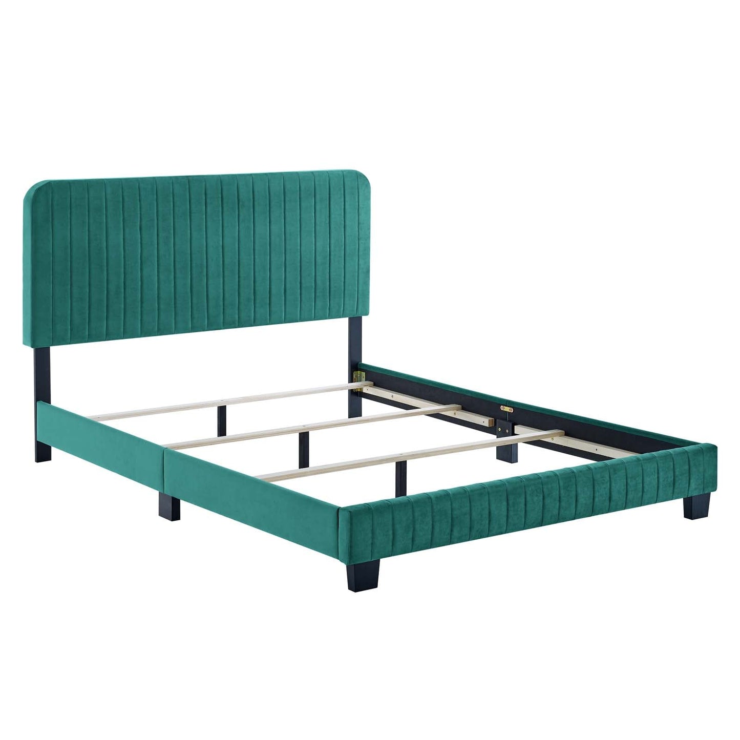 Modway Celine Channel Tufted Performance Velvet Full Bed | Beds | 