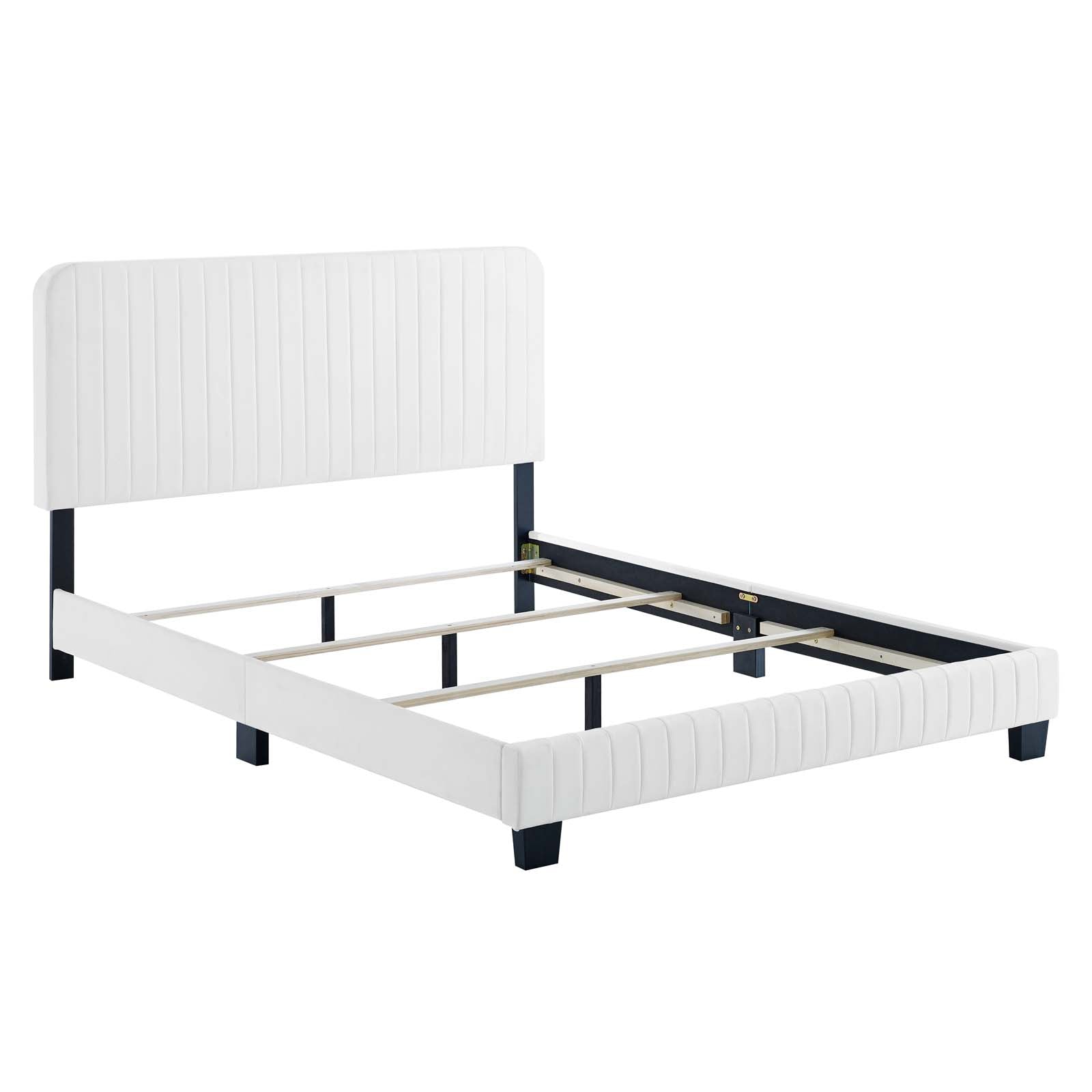 Modway Celine Channel Tufted Performance Velvet Full Bed | Beds | 