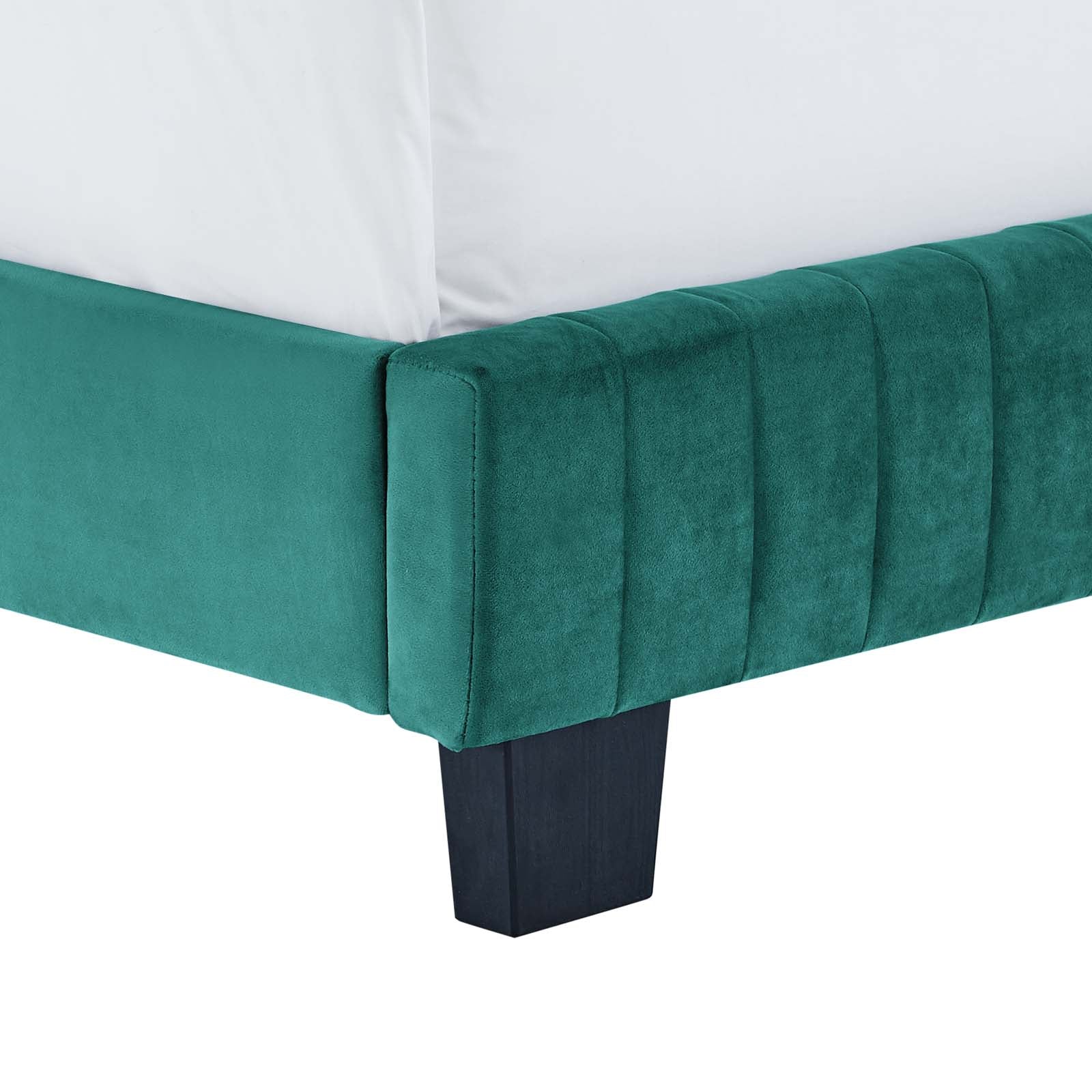 Modway Celine Channel Tufted Performance Velvet Twin Bed | Beds | 
