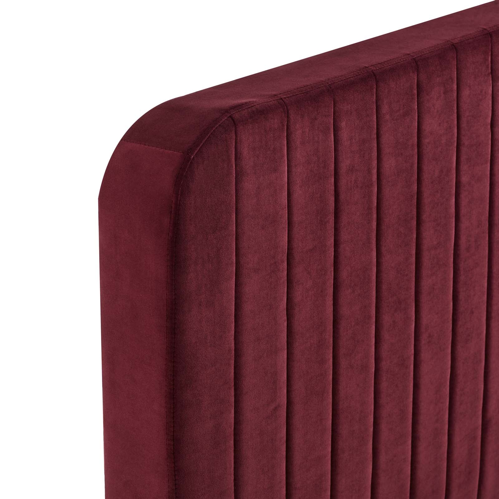 Modway Celine Channel Tufted Performance Velvet Full Platform Bed | Beds | 