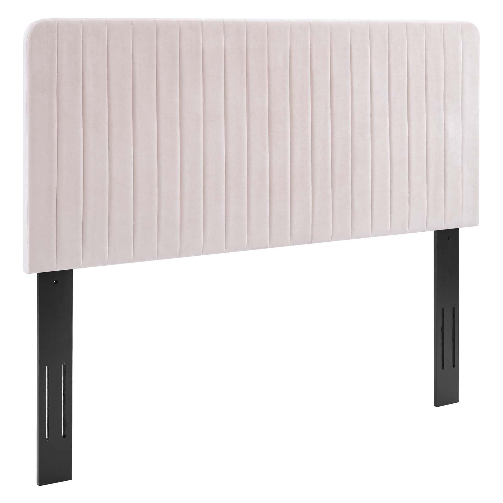 Modway Milenna Channel Tufted Performance Velvet Twin Headboard | Headboards | Modishstore-13