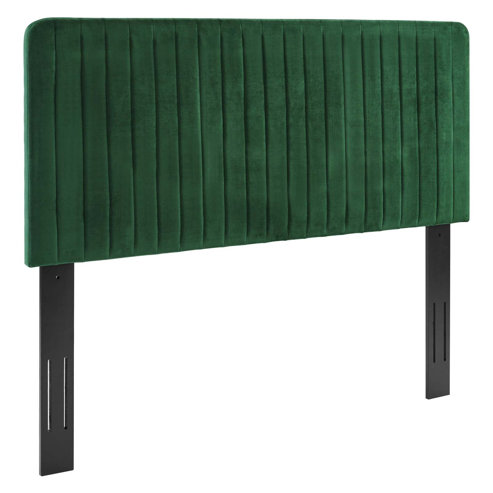 Modway Milenna Channel Tufted Performance Velvet Full/Queen Headboard | Headboards | Modishstore