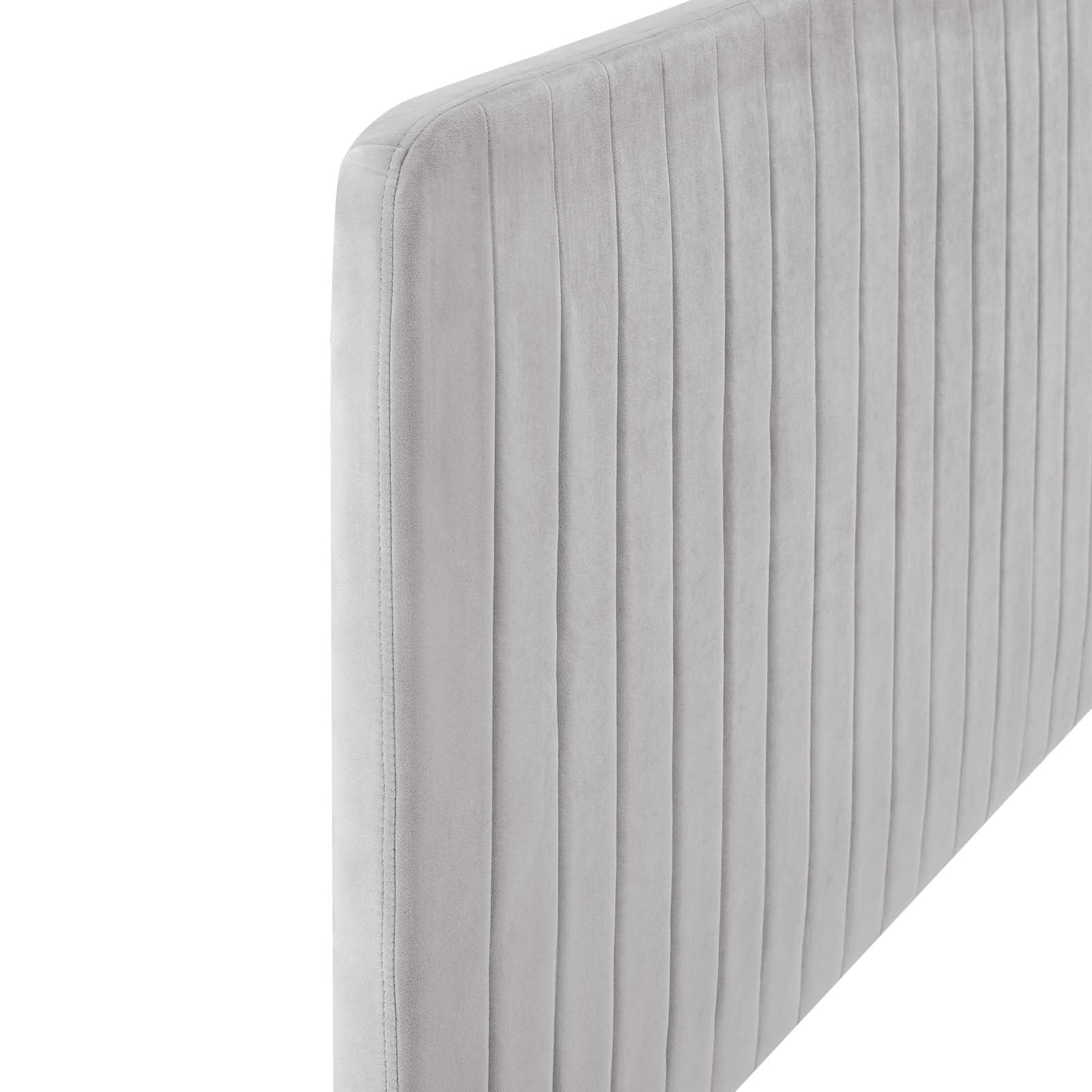 Modway Milenna Channel Tufted Performance Velvet Full/Queen Headboard | Headboards | Modishstore-5