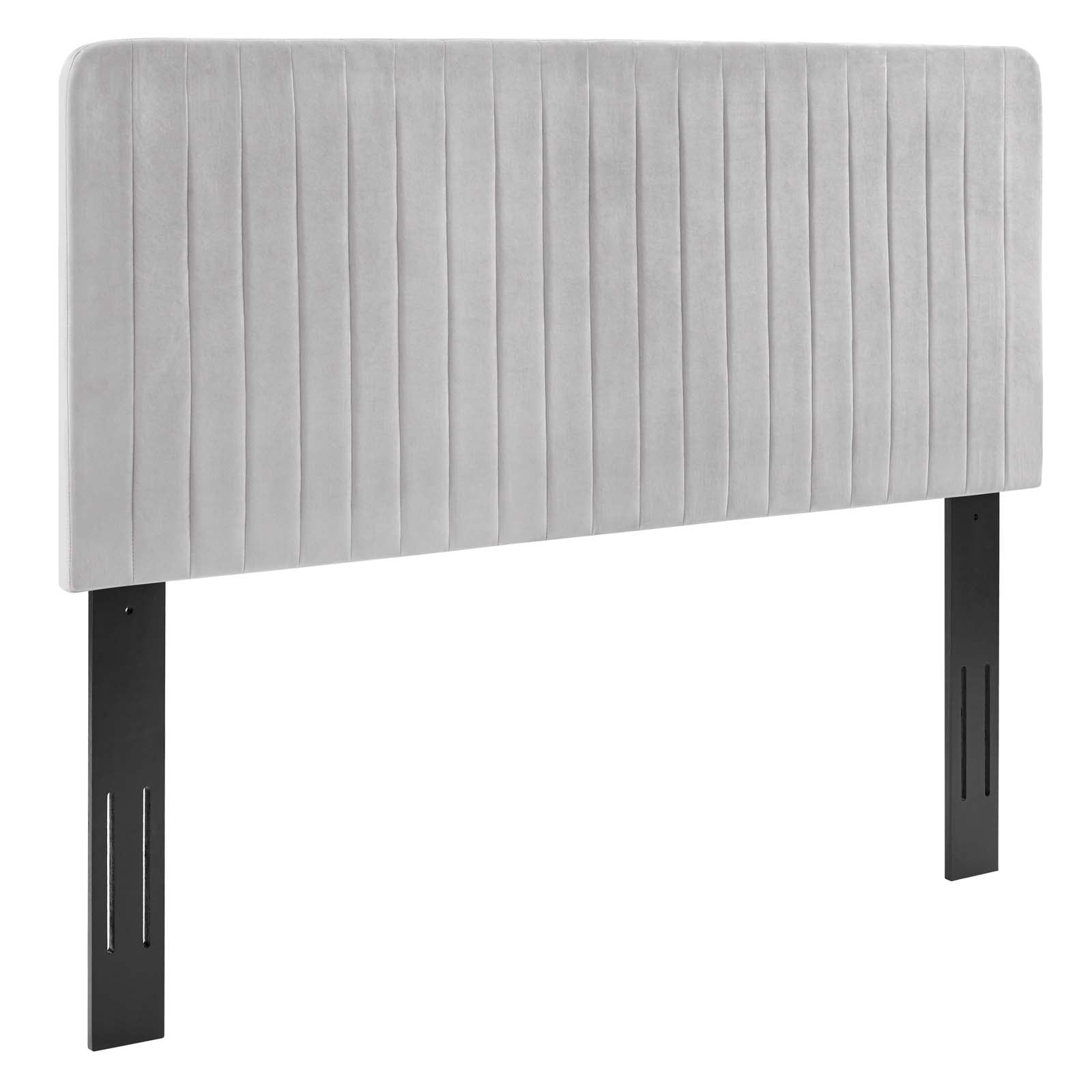 Modway Milenna Channel Tufted Performance Velvet King/California King Headboard | Headboards | Modishstore-4