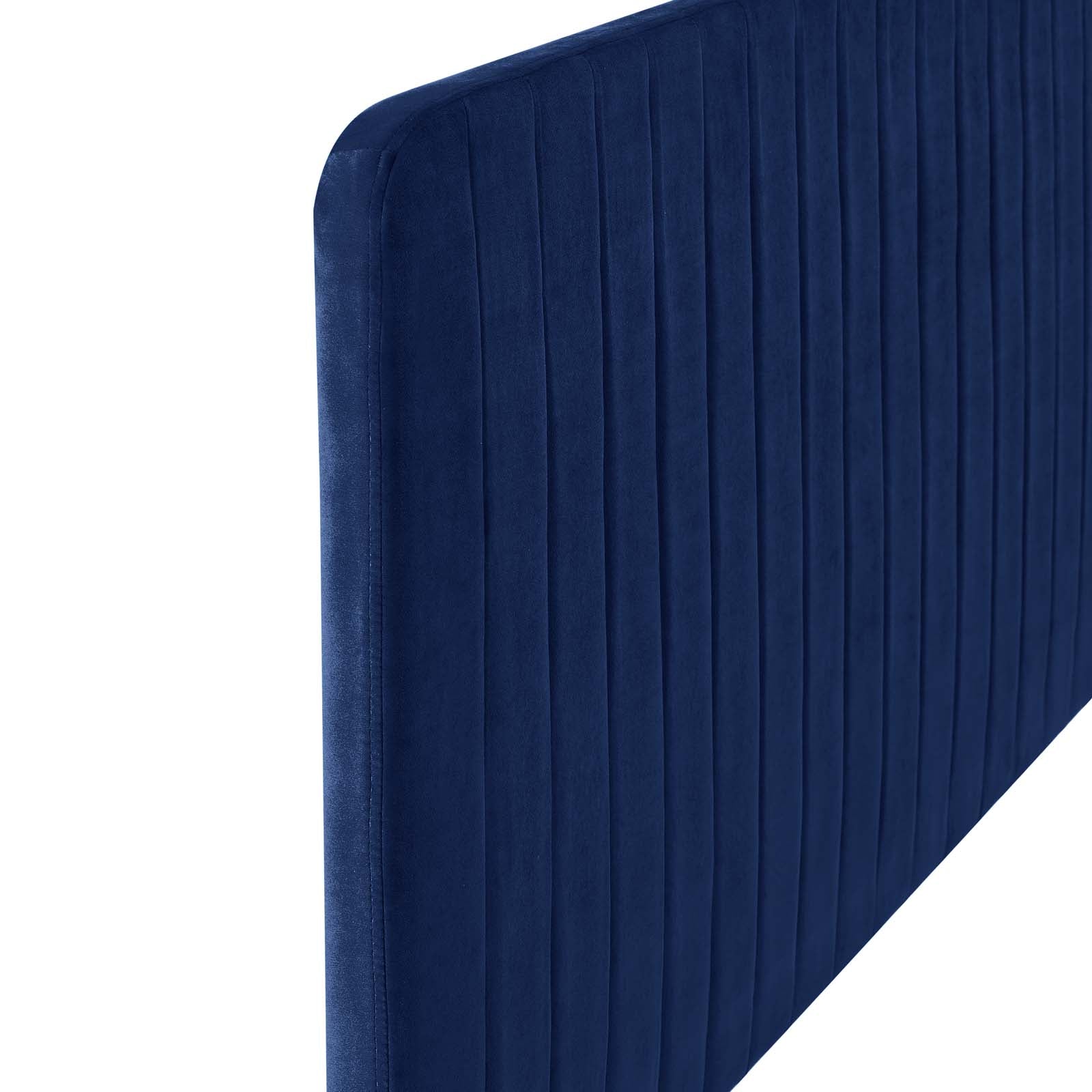 Modway Milenna Channel Tufted Performance Velvet King/California King Headboard | Headboards | Modishstore-11