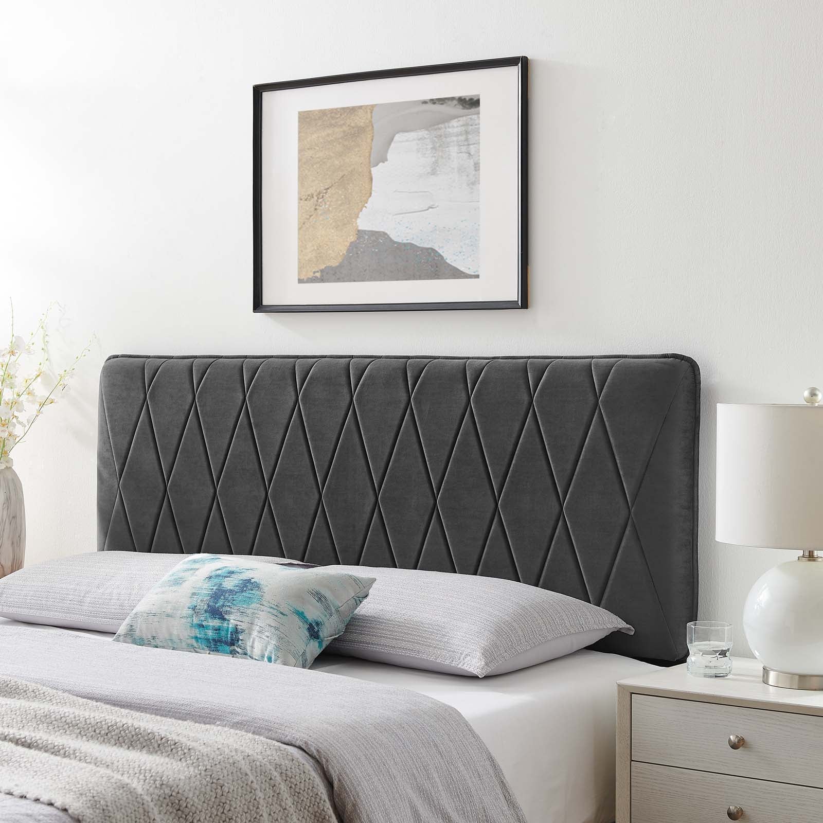 Modway Leila Performance Velvet King/California King Headboard | Headboards | Modishstore
