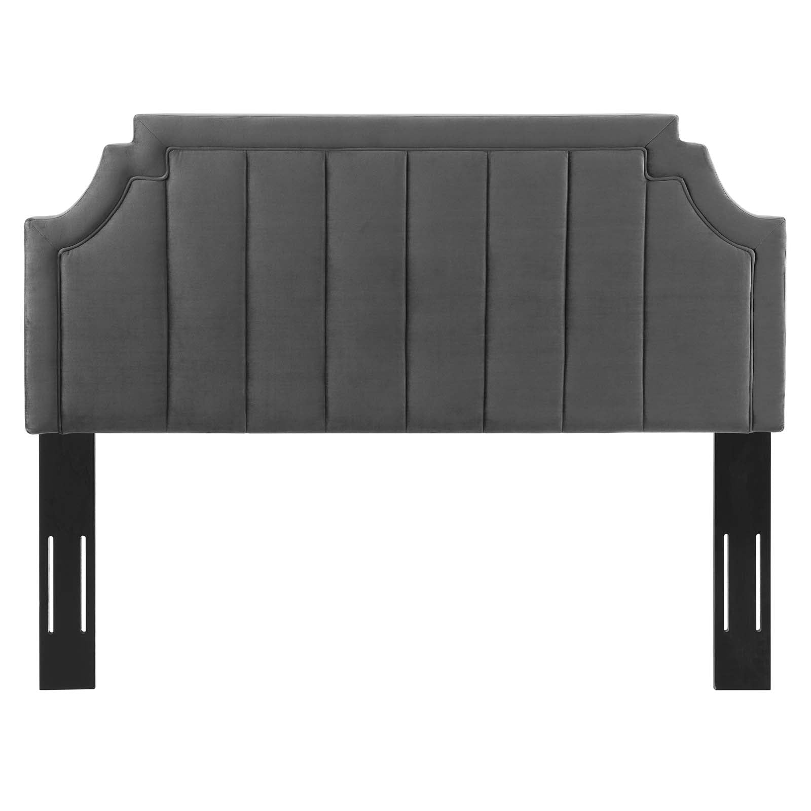 Alyona Channel Tufted Performance Velvet Twin Headboard By Modway | Headboards | 