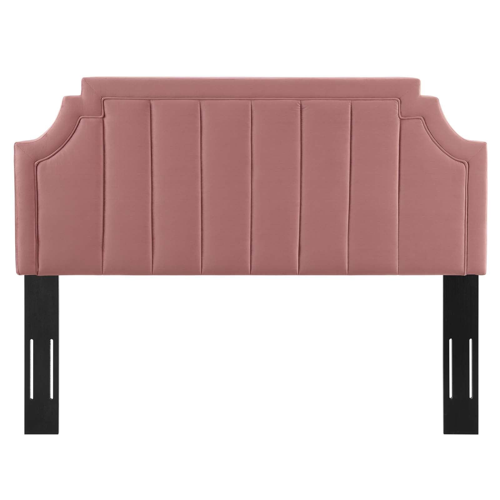 Alyona Channel Tufted Performance Velvet Twin Headboard By Modway | Headboards | 