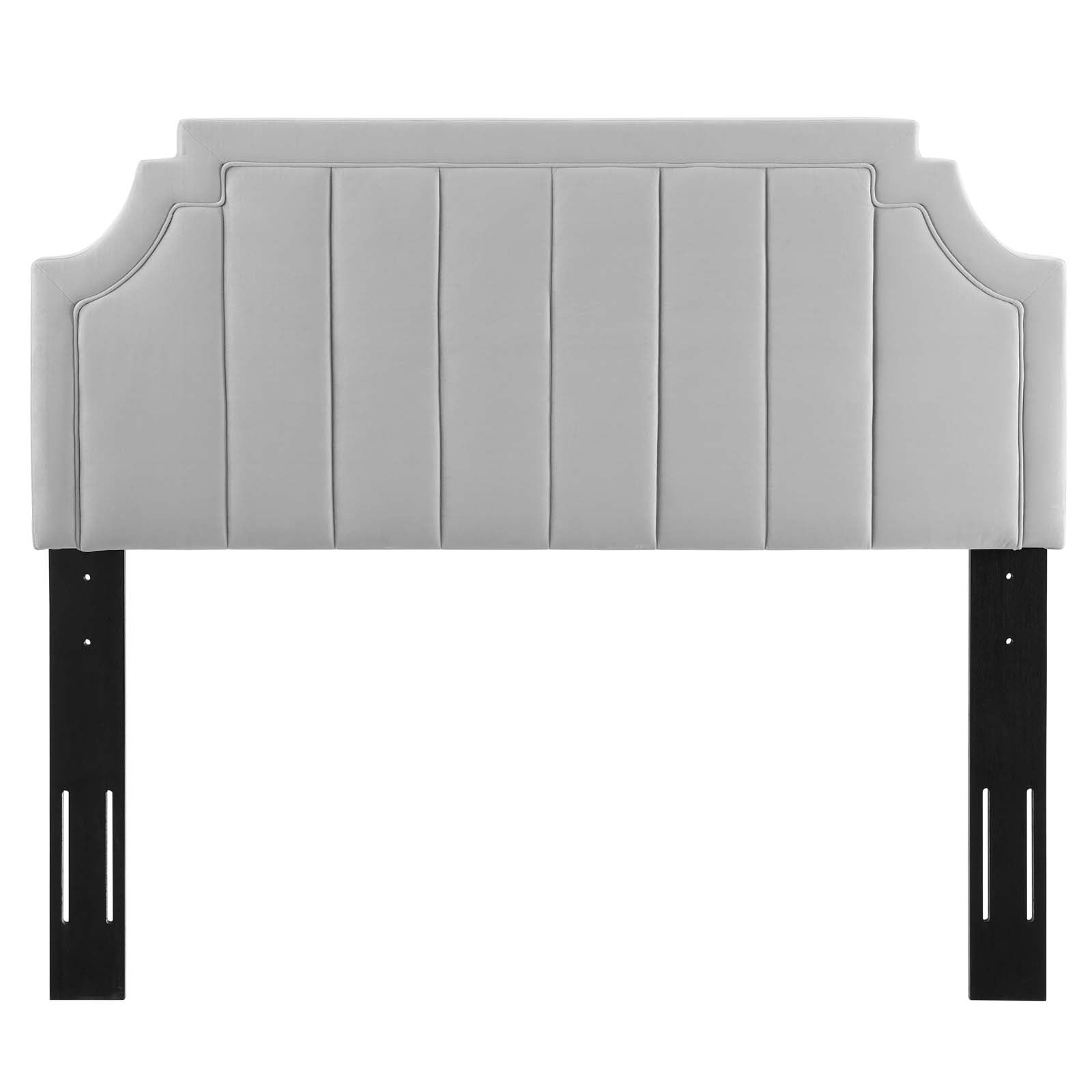 Alyona Channel Tufted Performance Velvet Twin Headboard By Modway | Headboards | 