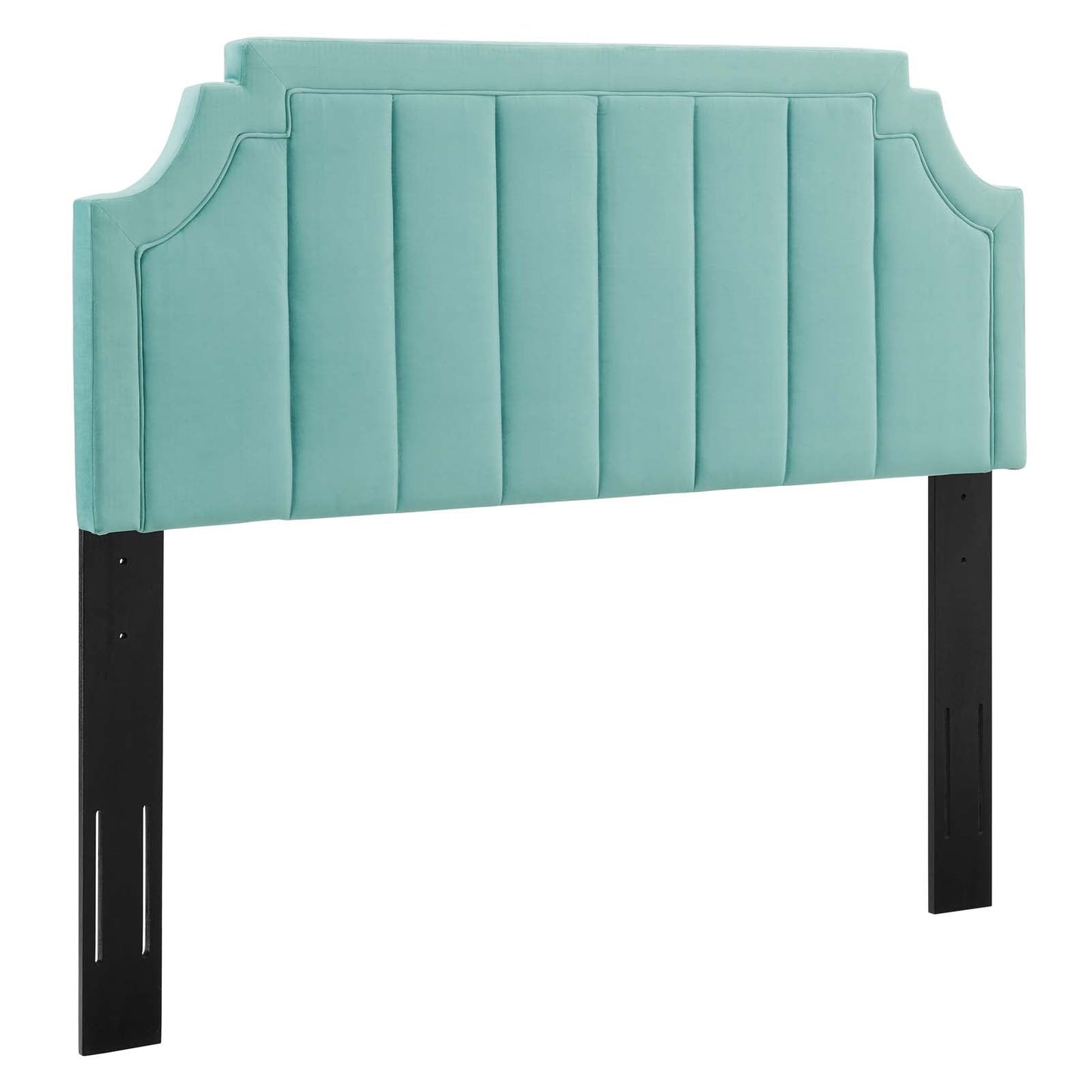 Alyona Channel Tufted Performance Velvet Twin Headboard By Modway | Headboards | 