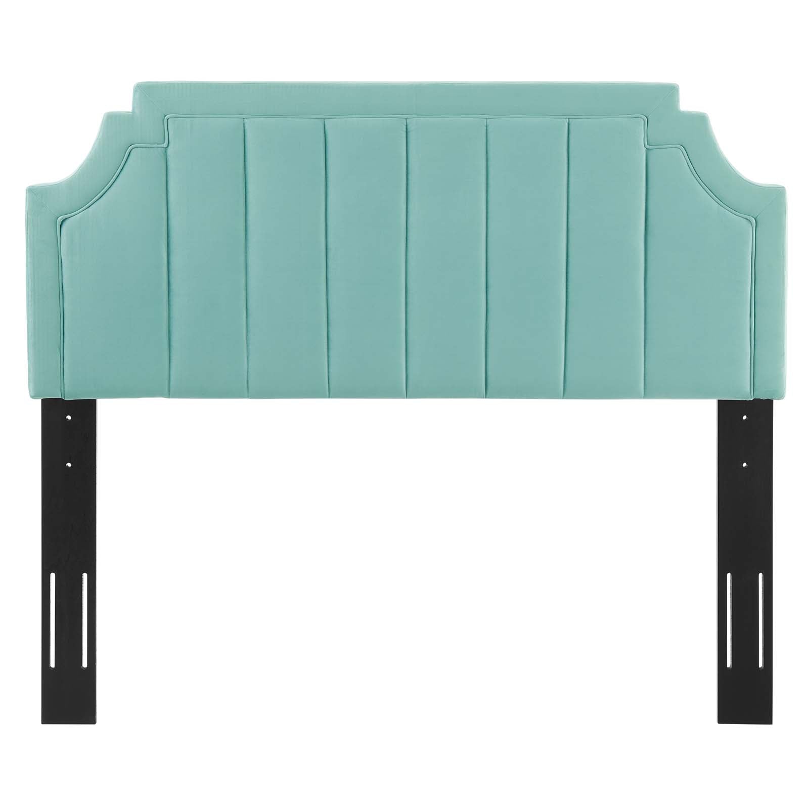 Alyona Channel Tufted Performance Velvet Twin Headboard By Modway | Headboards | 