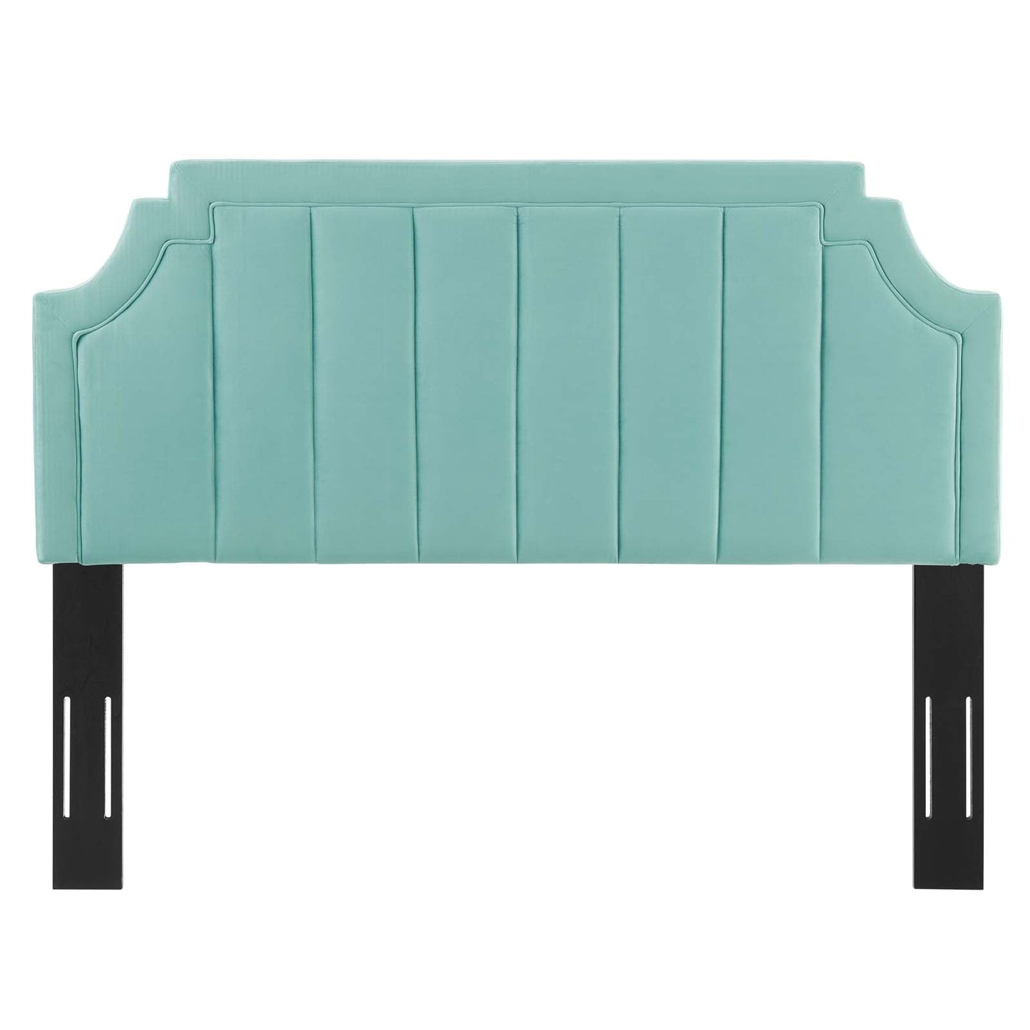 Alyona Channel Tufted Performance Velvet Twin Headboard By Modway | Headboards | 