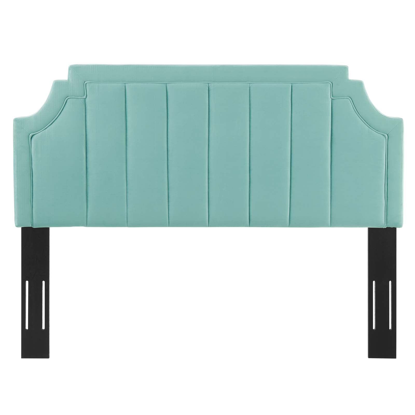 Alyona Channel Tufted Performance Velvet Twin Headboard By Modway | Headboards | 