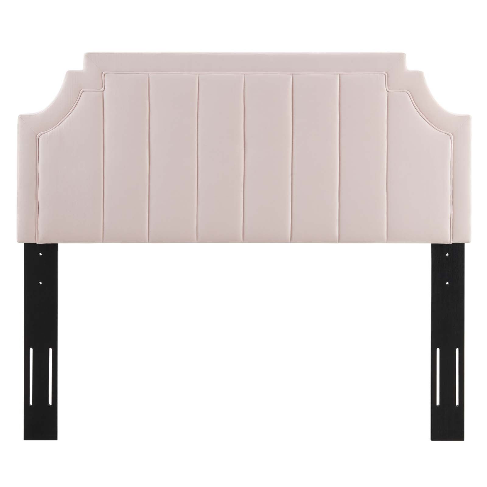 Alyona Channel Tufted Performance Velvet Twin Headboard By Modway | Headboards | 