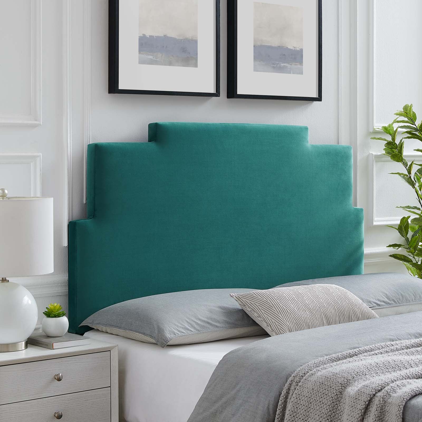 Modway Kasia Performance Velvet Twin Headboard | Headboards | Modishstore-21