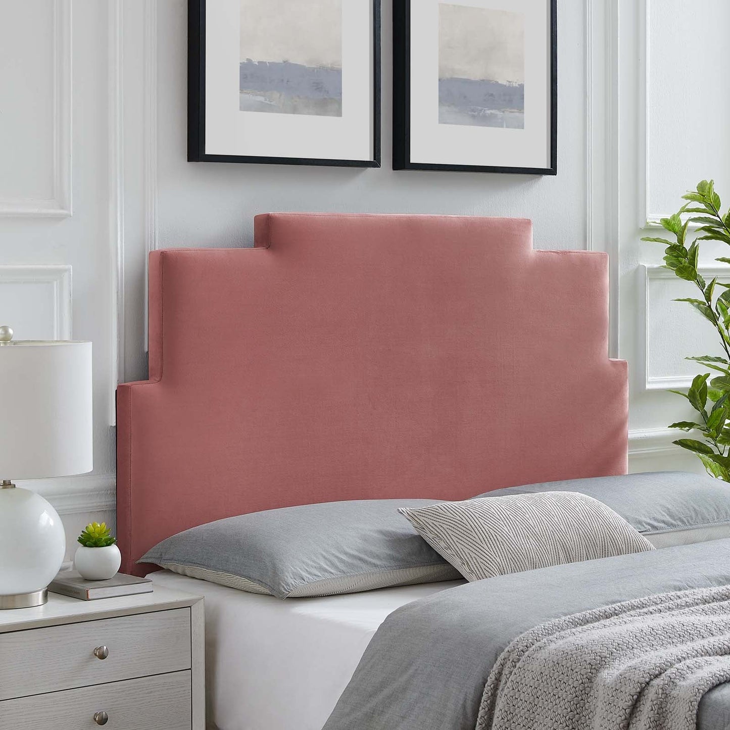Modway Kasia Performance Velvet Full/Queen Headboard | Headboards | Modishstore-5