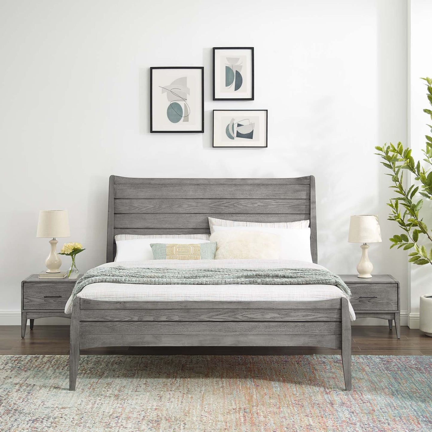 Modway Georgia 3 Piece Queen Bedroom Set | Bedroom Sets