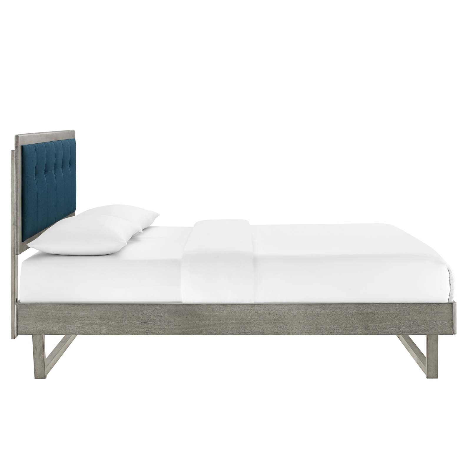 Modway Willow Queen Wood Platform Bed With Angular Frame | Beds | Modishstore-17