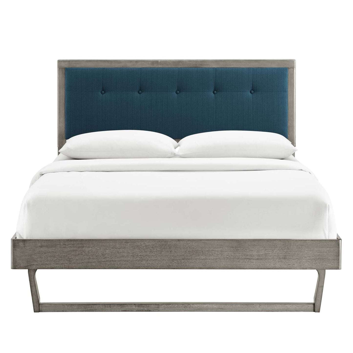 Modway Willow Queen Wood Platform Bed With Angular Frame | Beds | Modishstore-16