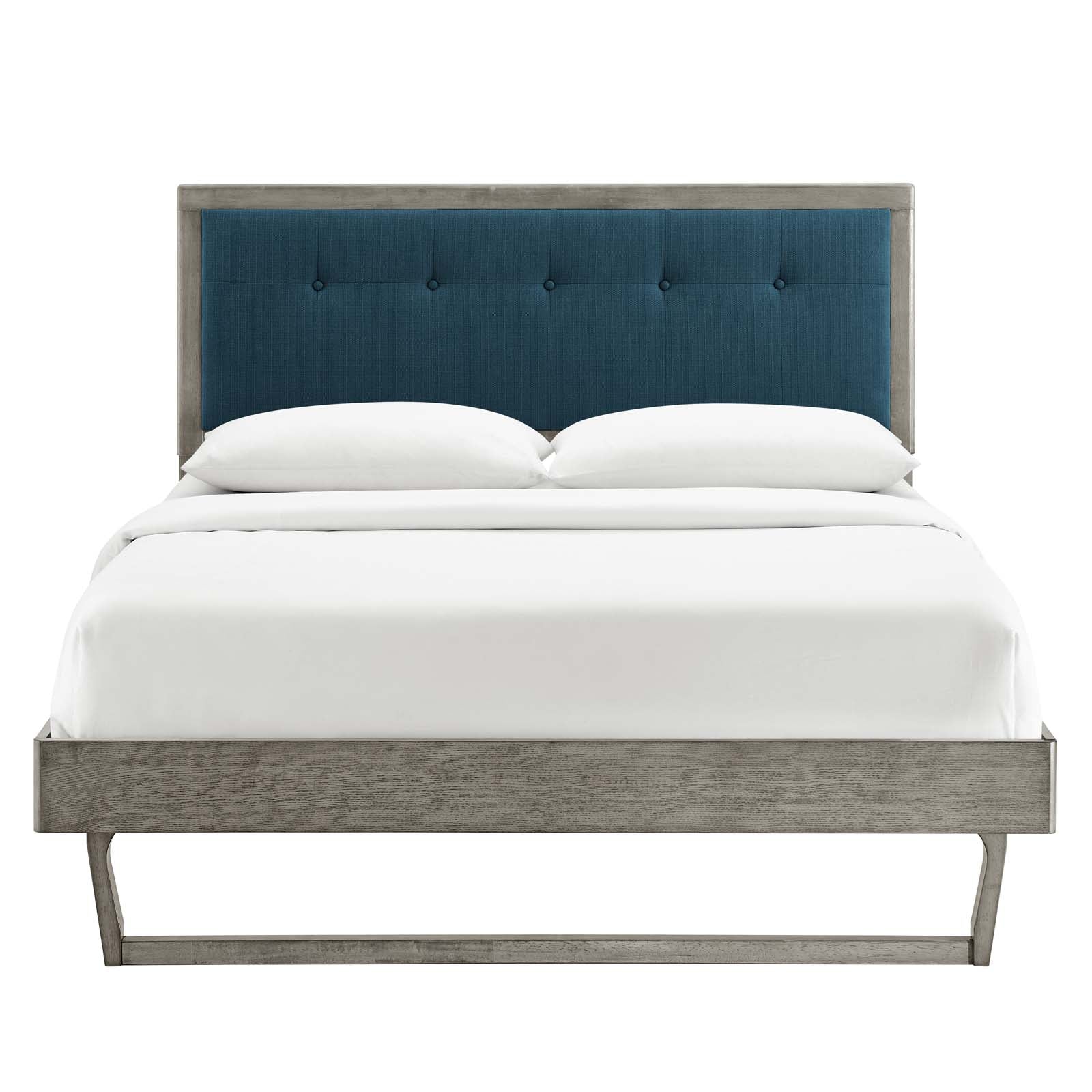 Modway Willow Queen Wood Platform Bed With Angular Frame | Beds | Modishstore-16
