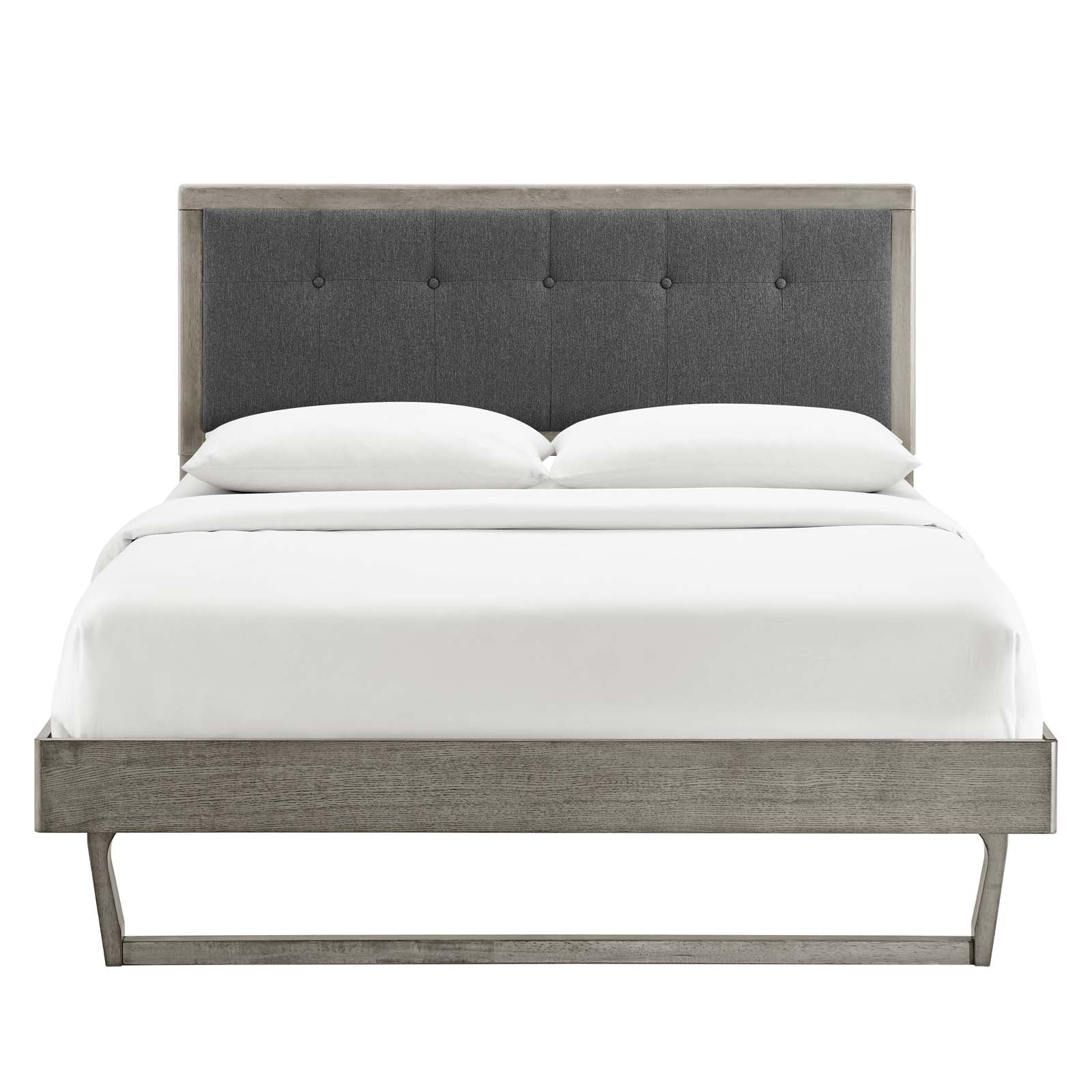 Modway Willow Queen Wood Platform Bed With Angular Frame | Beds | Modishstore-22