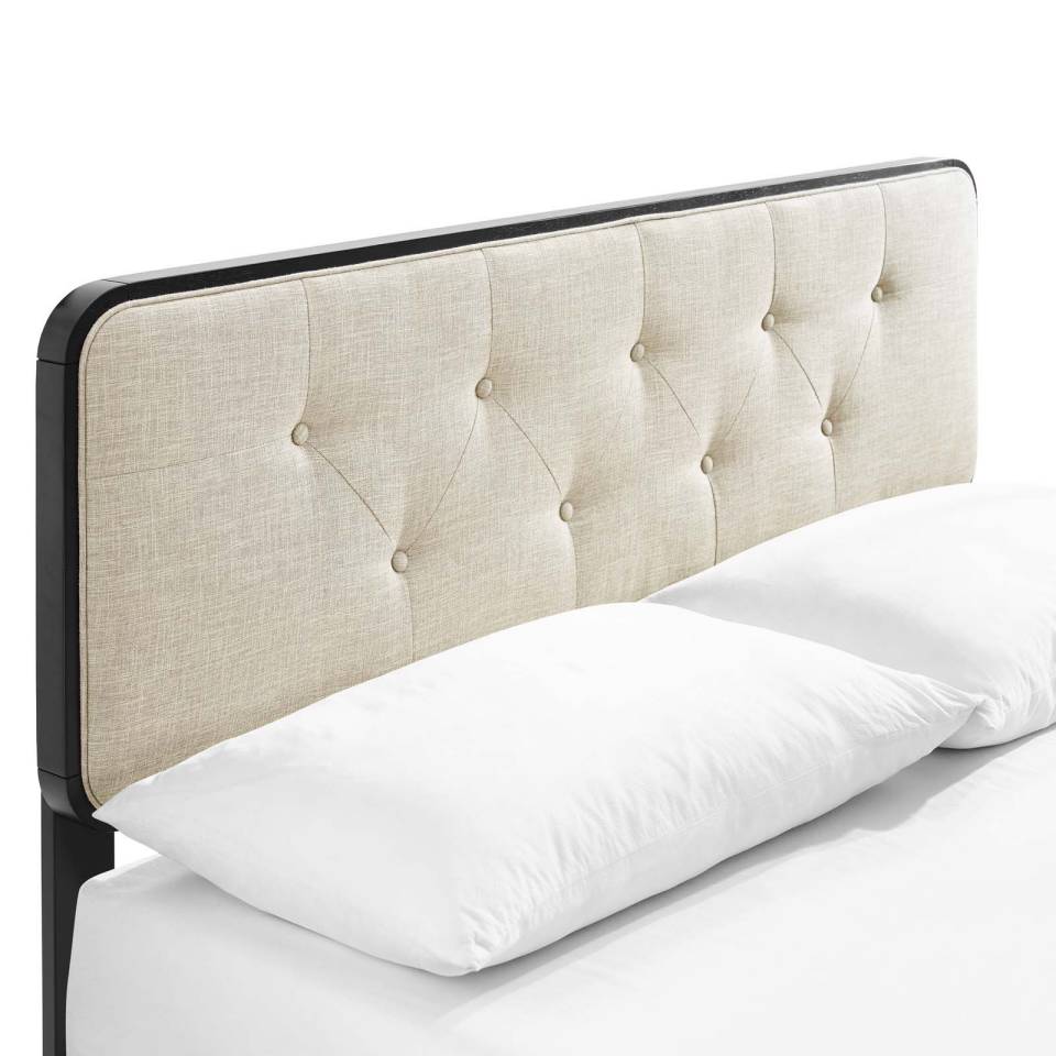 Modway Bridgette Queen Wood Platform Bed With Angular Frame | Beds | 