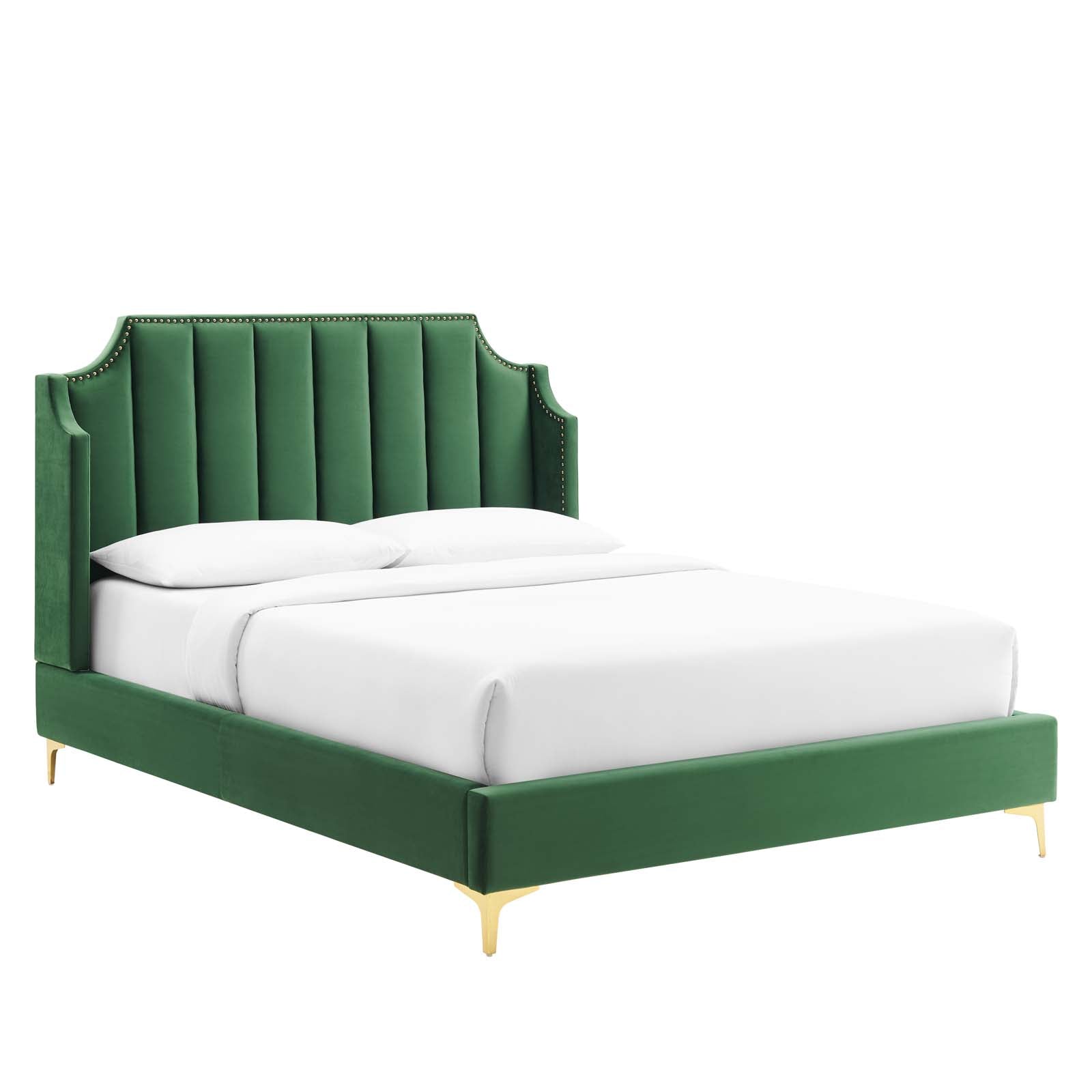 Modway Daniella Performance Velvet Queen Platform Bed |  | 