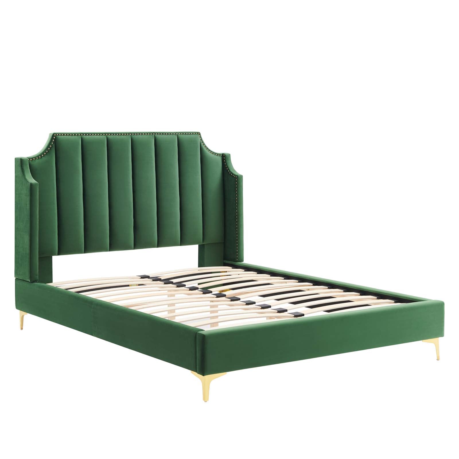 Modway Daniella Performance Velvet Queen Platform Bed |  | 